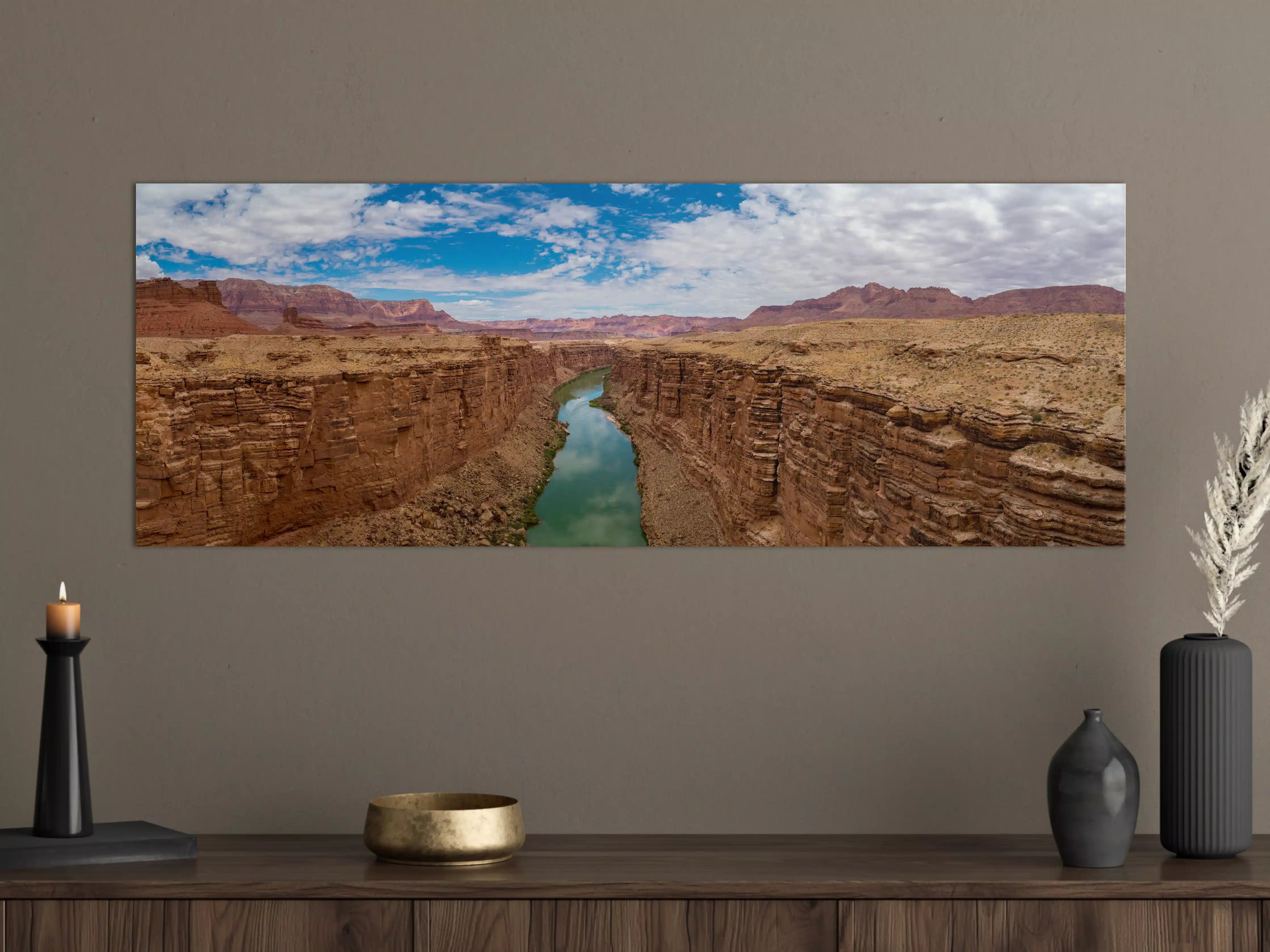 Große Wandbilder - Panoramablick auf Colorado River - USA