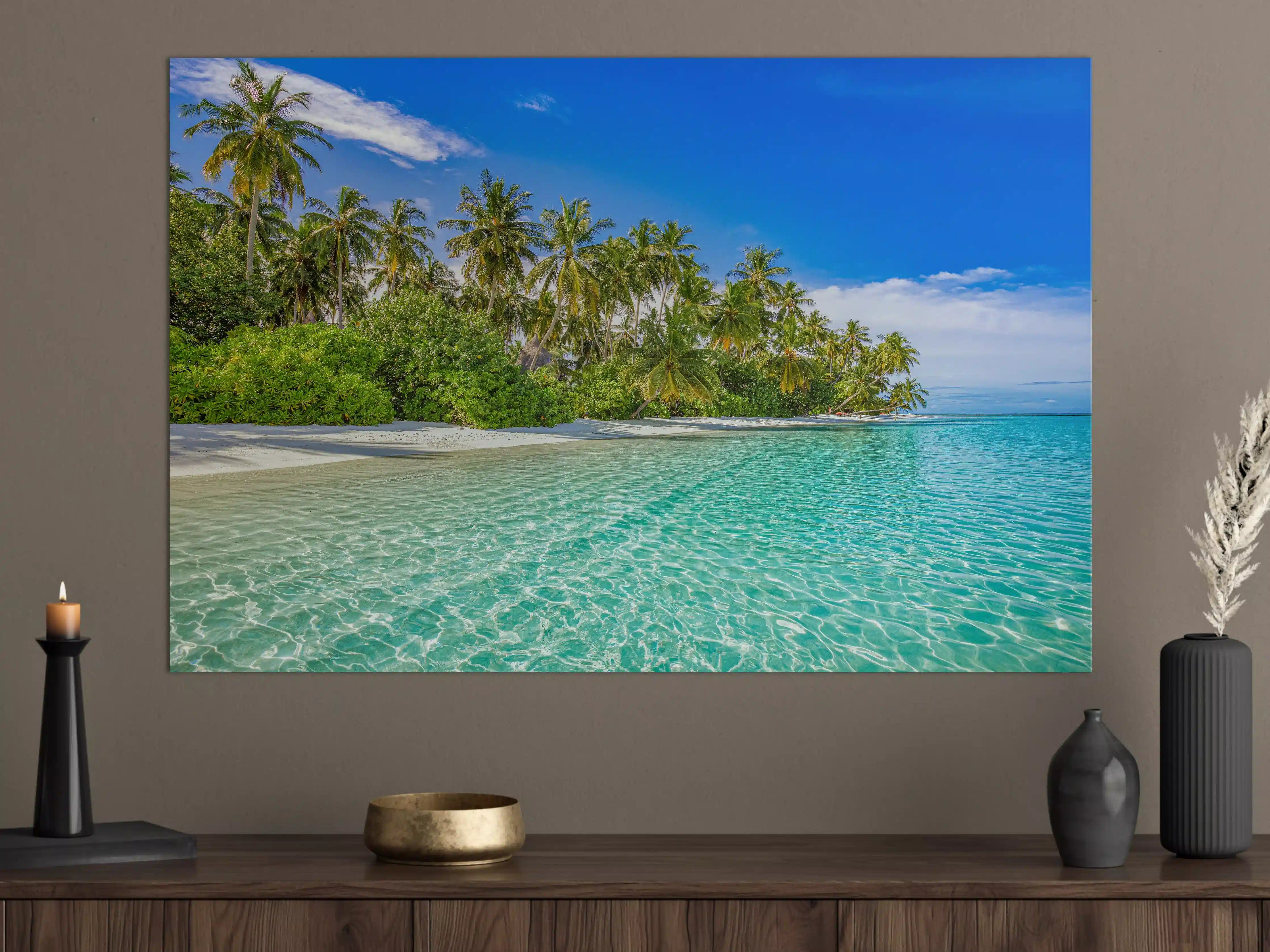 Große Wandbilder - Paradiesische Insel