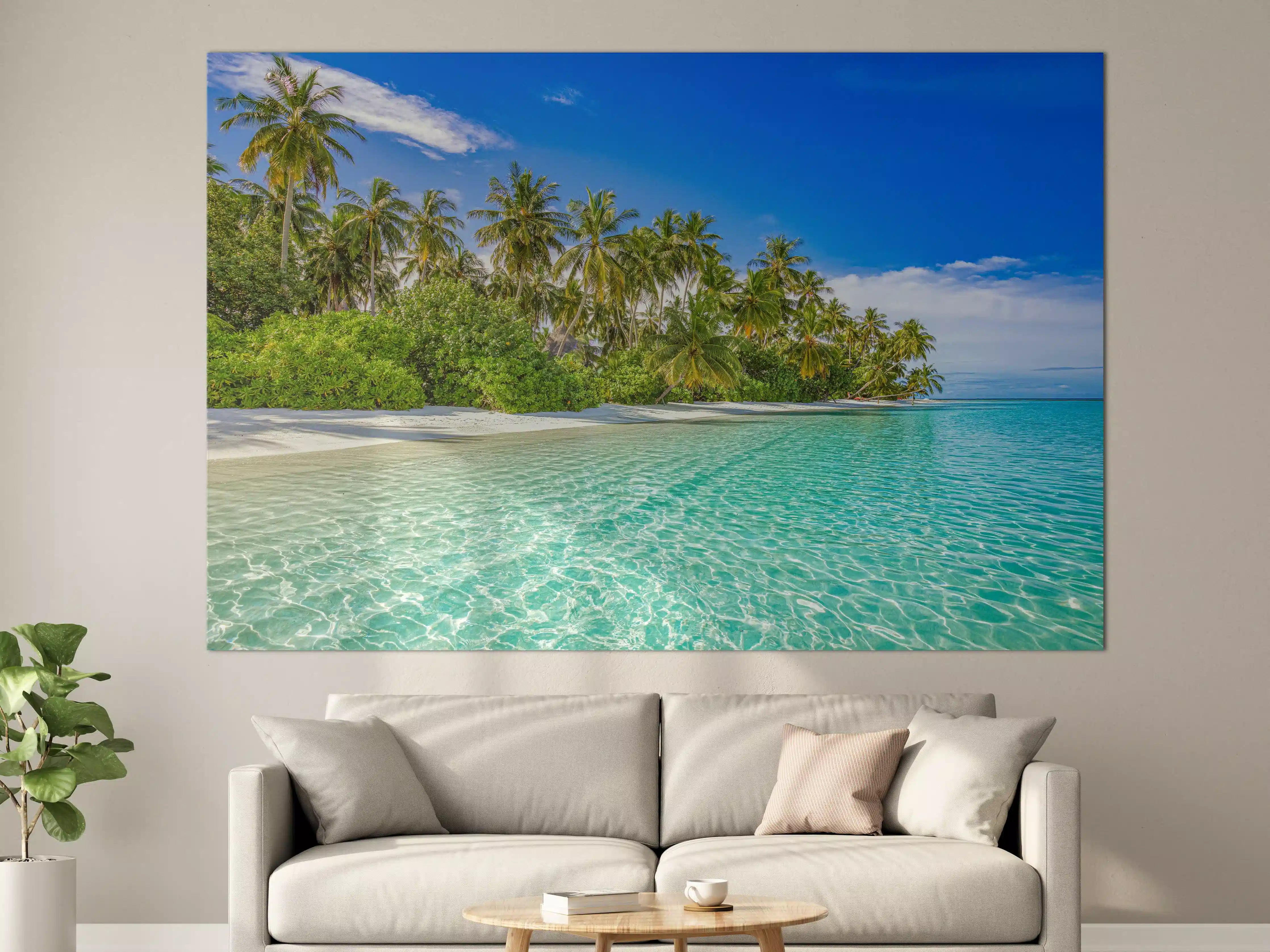 Große Wandbilder - Paradiesische Insel