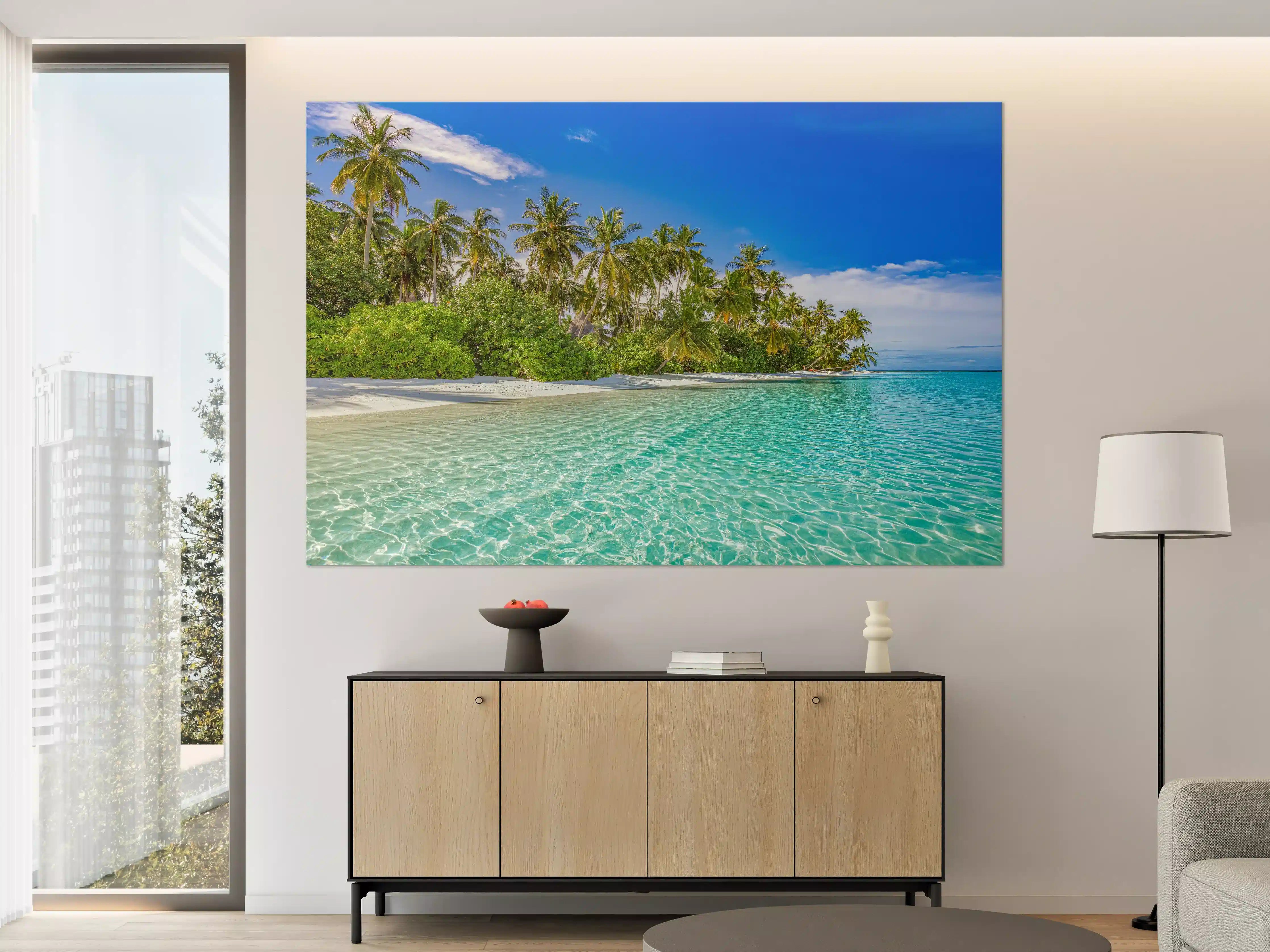 Große Wandbilder - Paradiesische Insel
