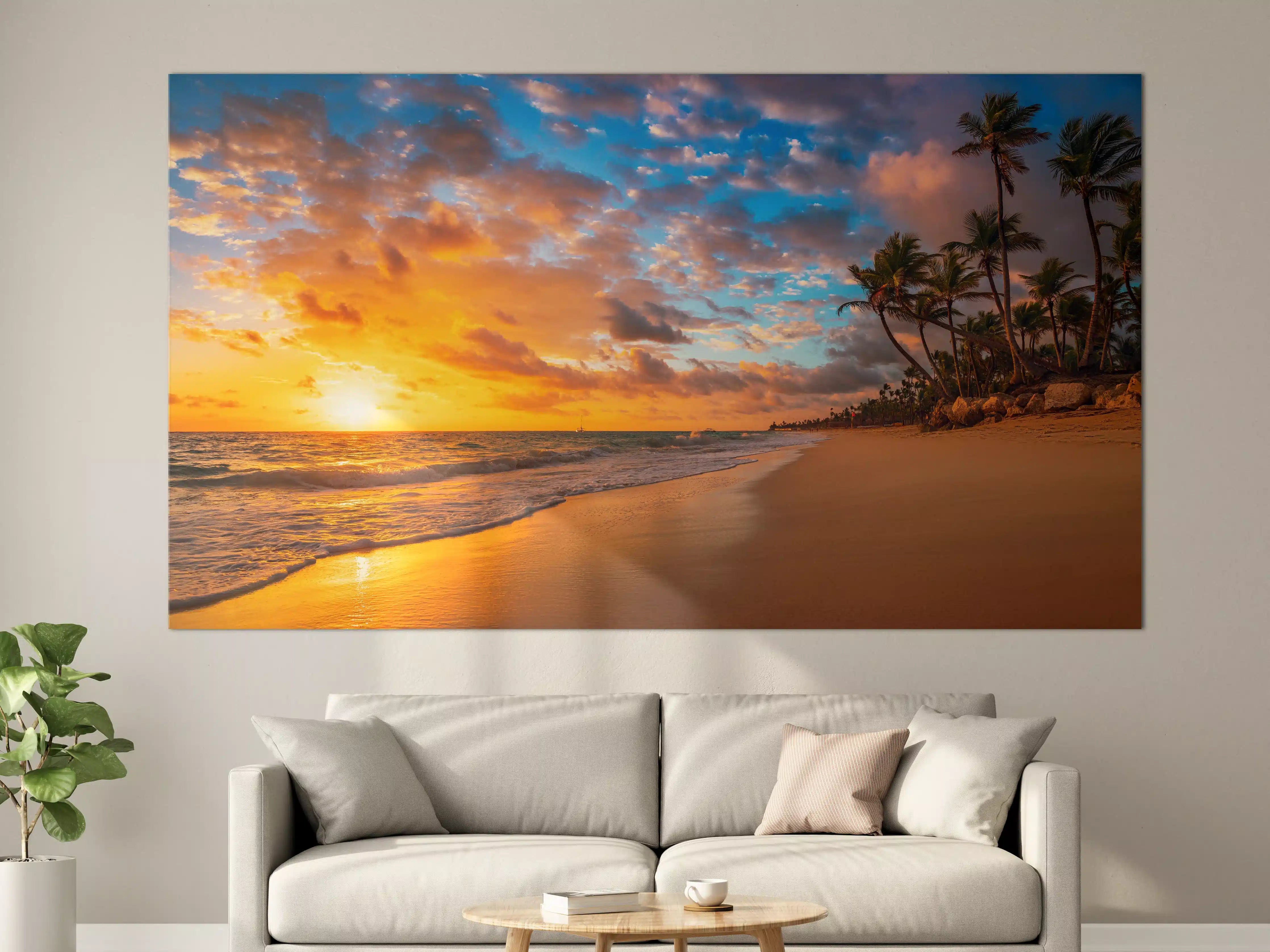 Große Wandbilder - Paradiesischer Strand Coson