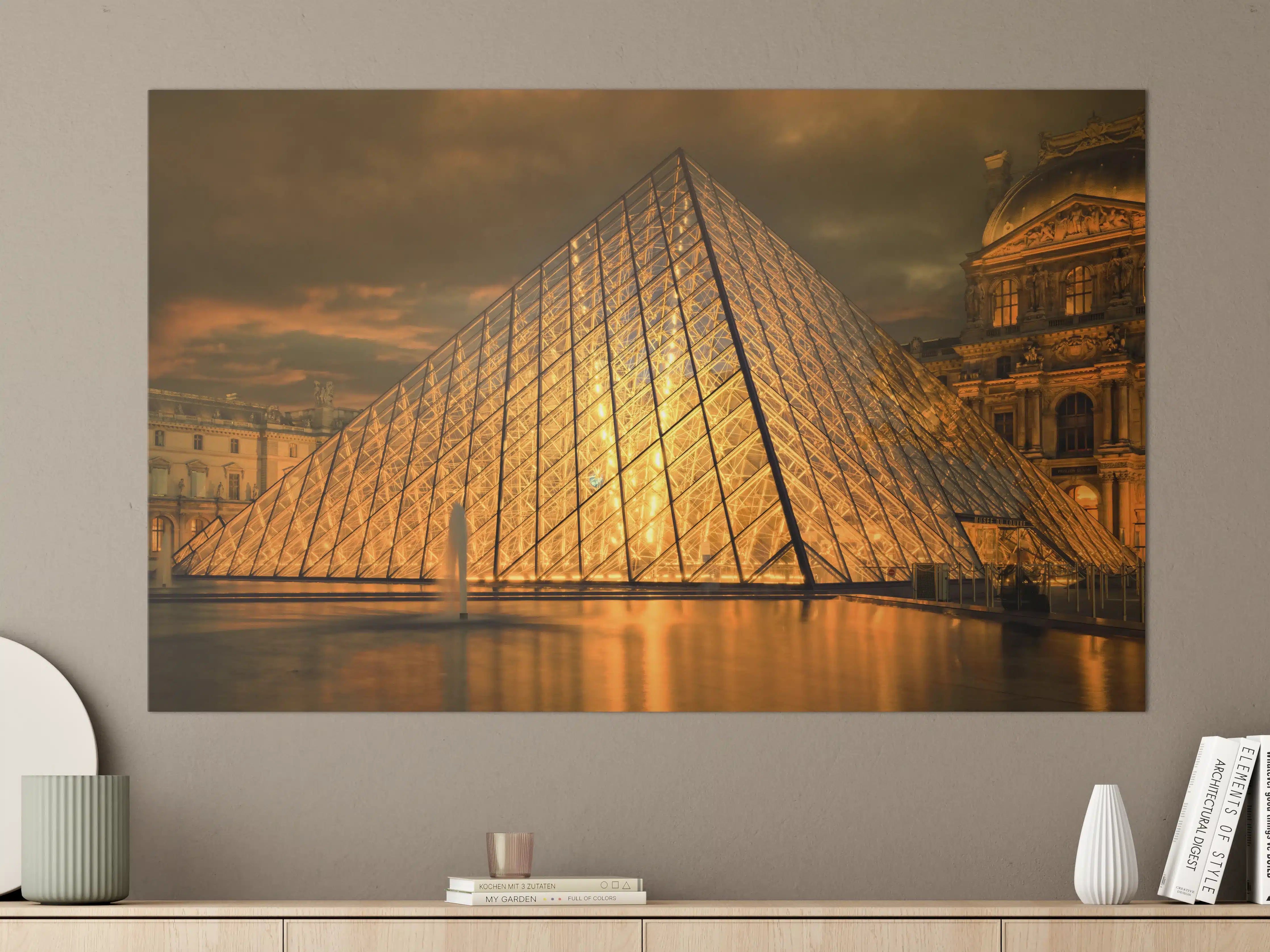 Große Wandbilder - Paris Le Louvre