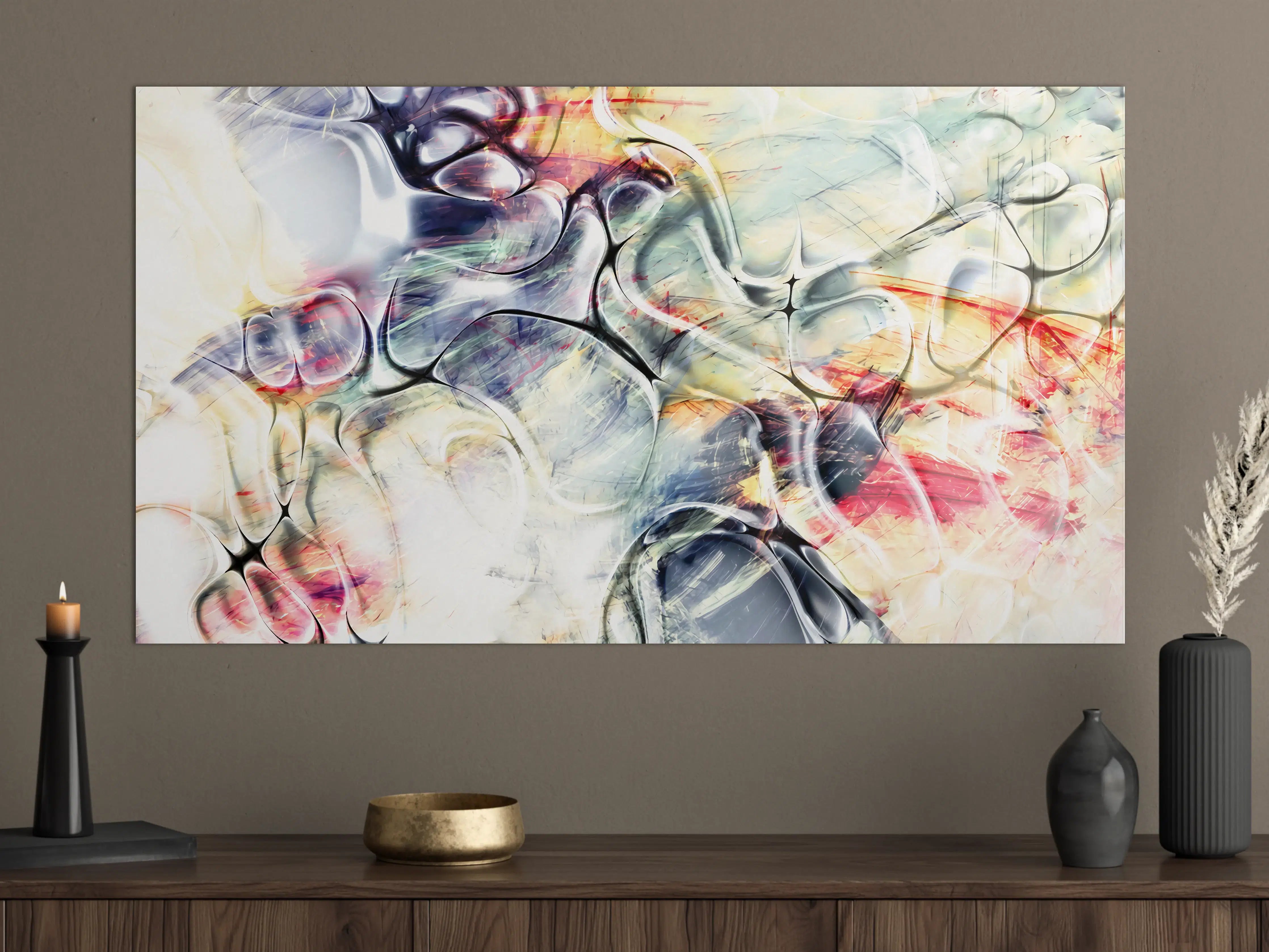 Große Wandbilder - Pastellfarben Kunst