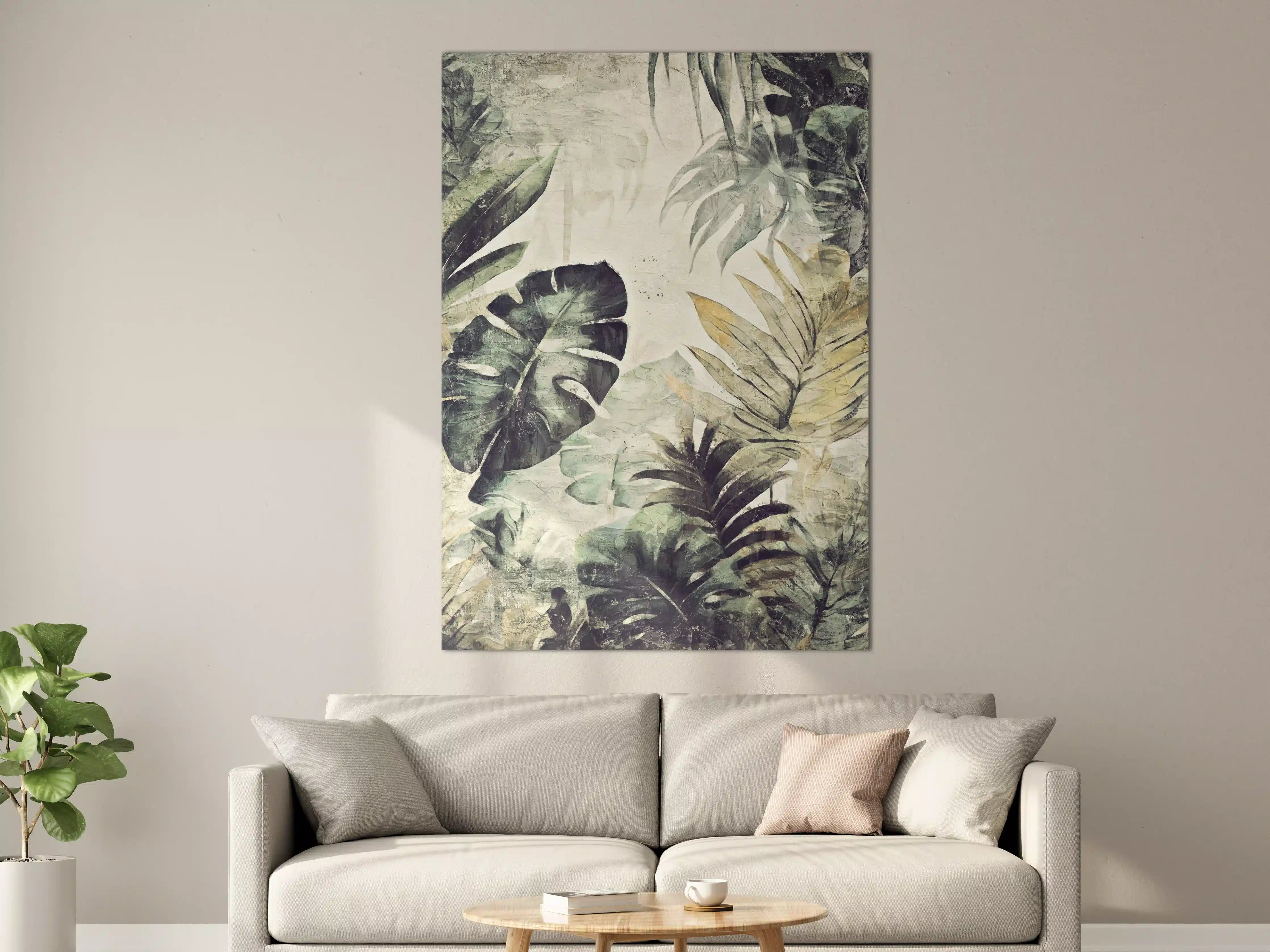 Große Wandbilder - Pinselkunst - Floral