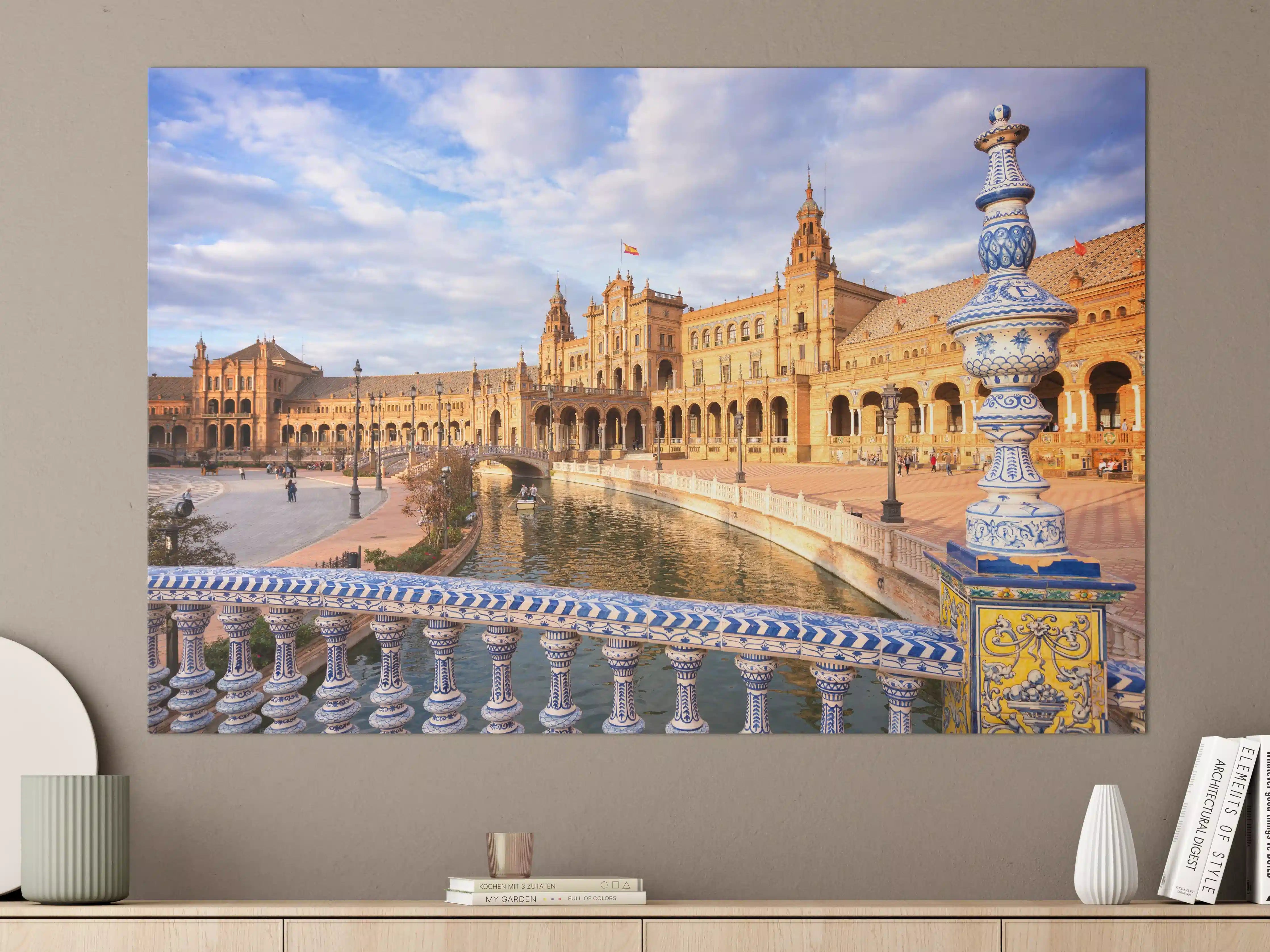 Große Wandbilder - Plaza de Espana in Sevilla