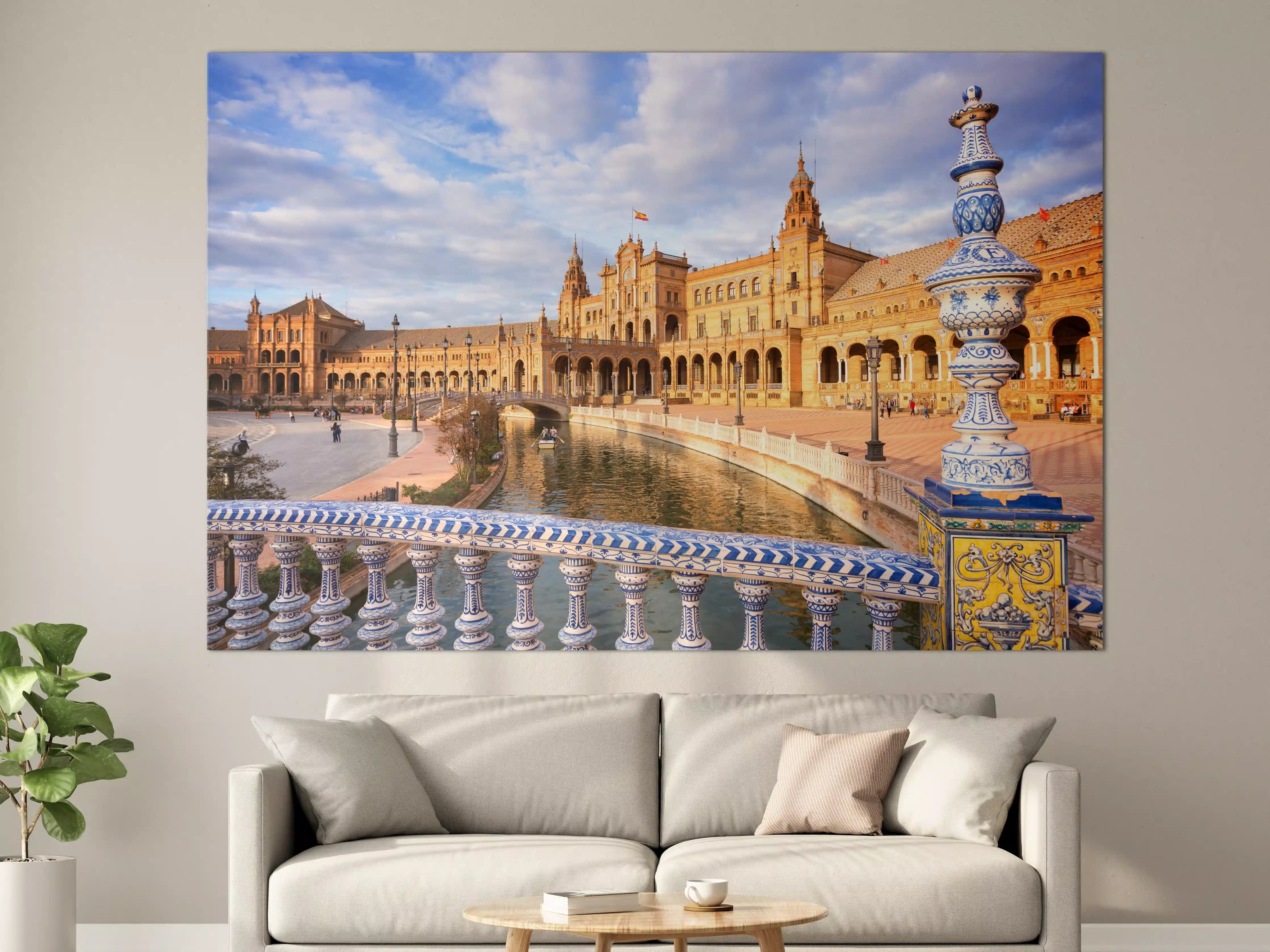 Große Wandbilder - Plaza de Espana in Sevilla
