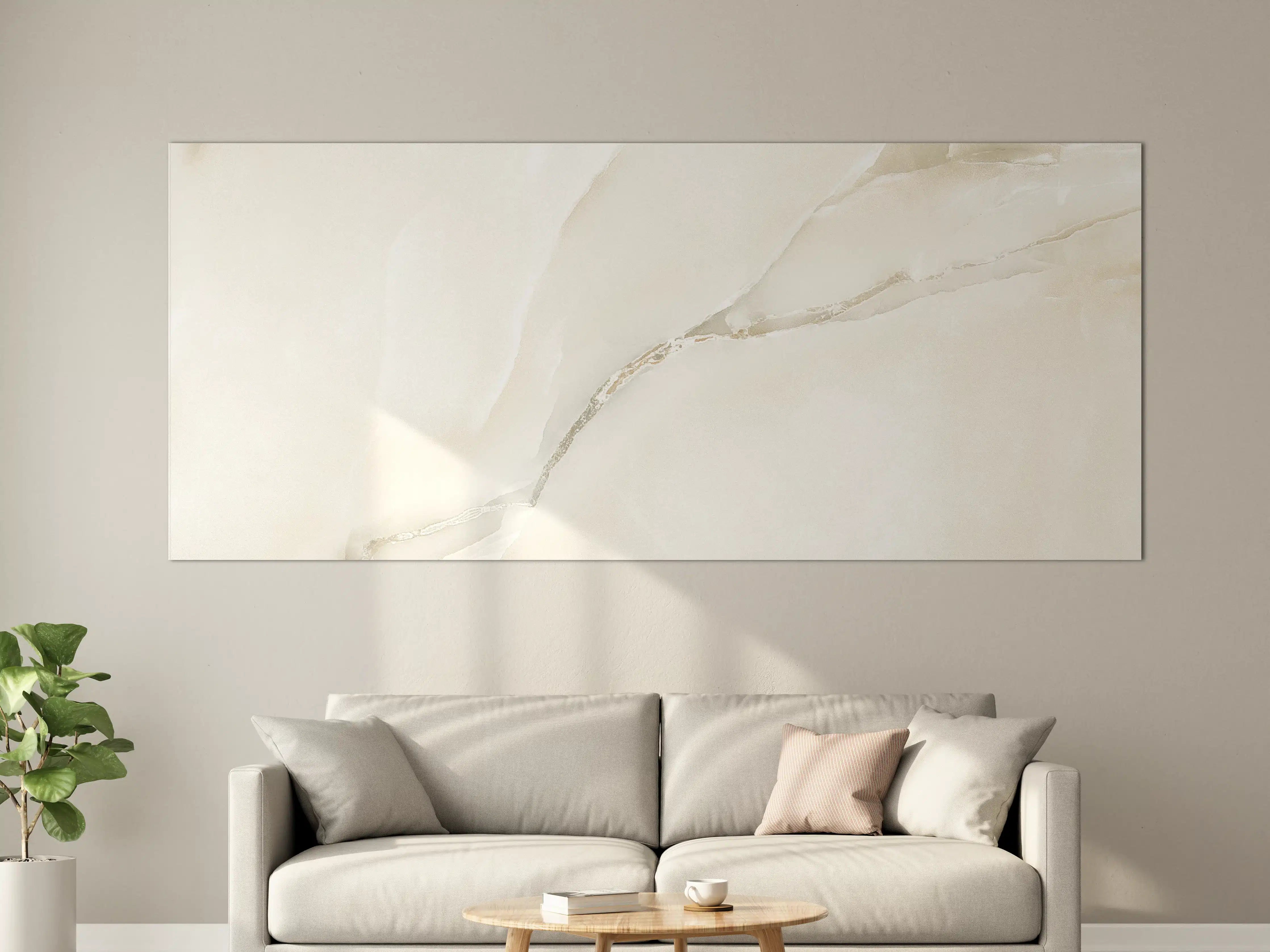 Große Wandbilder - Polierter Onyxmarmor 1