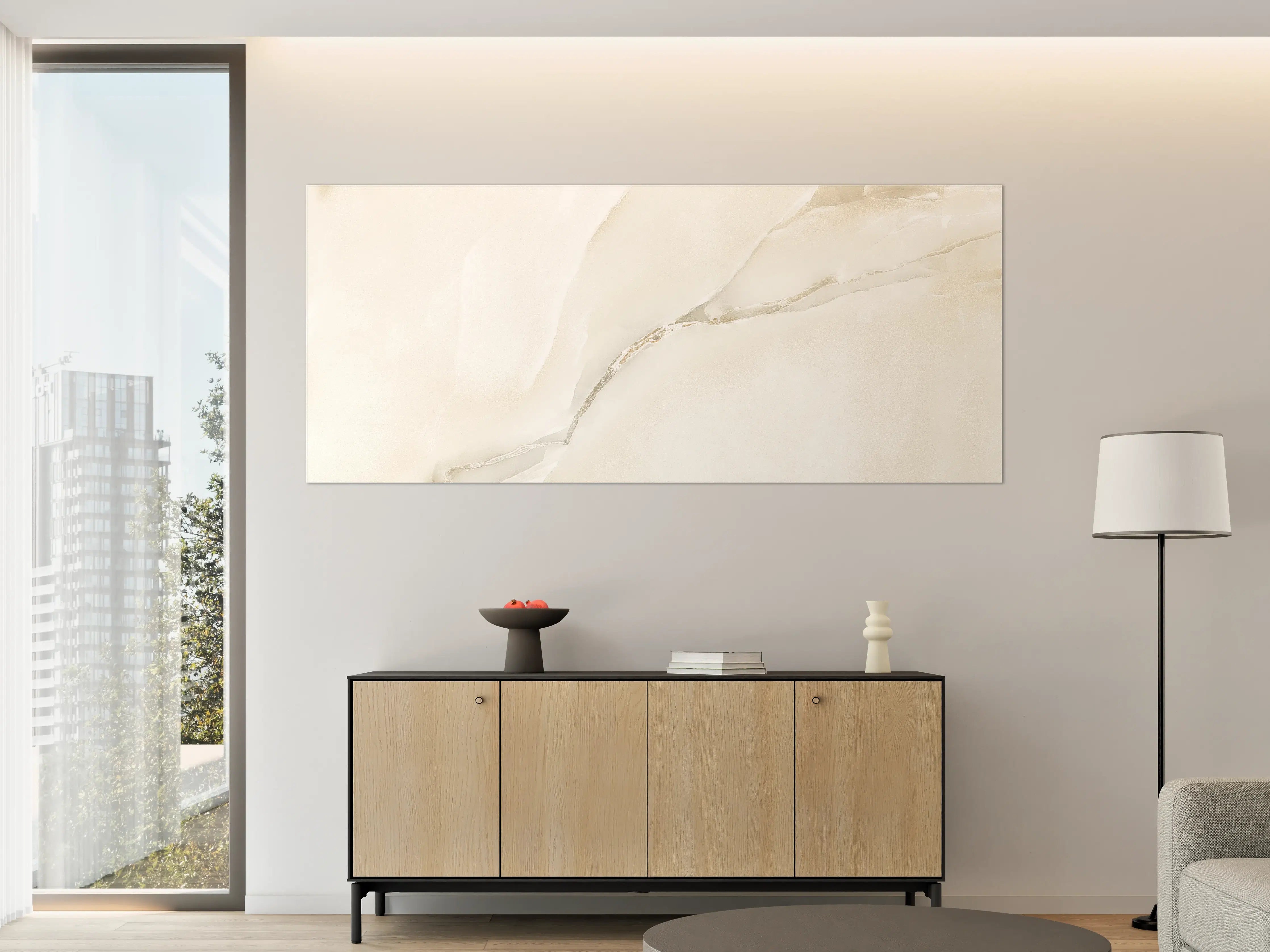 Große Wandbilder - Polierter Onyxmarmor 1