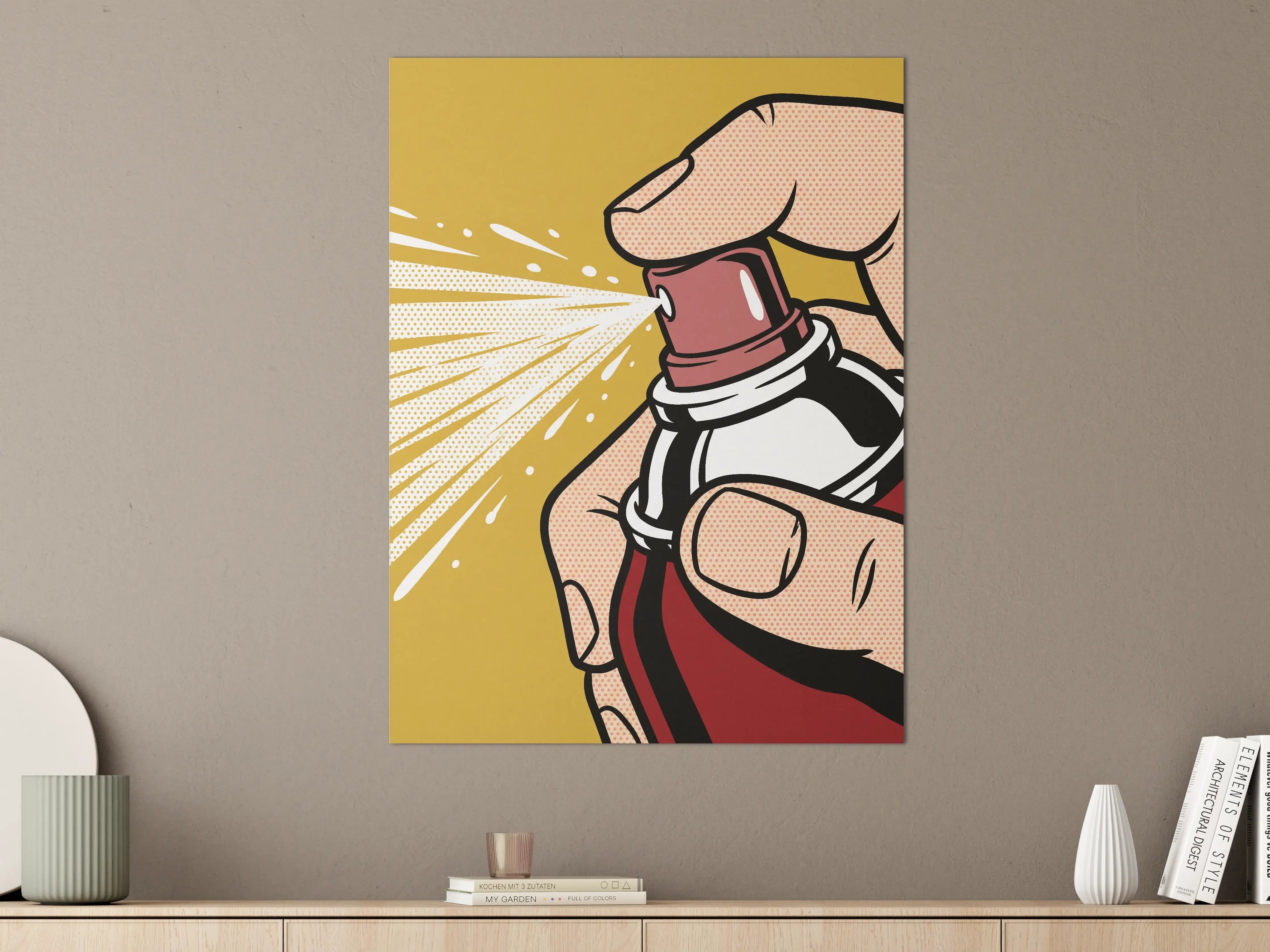 Große Wandbilder - Pop Art Spraydose