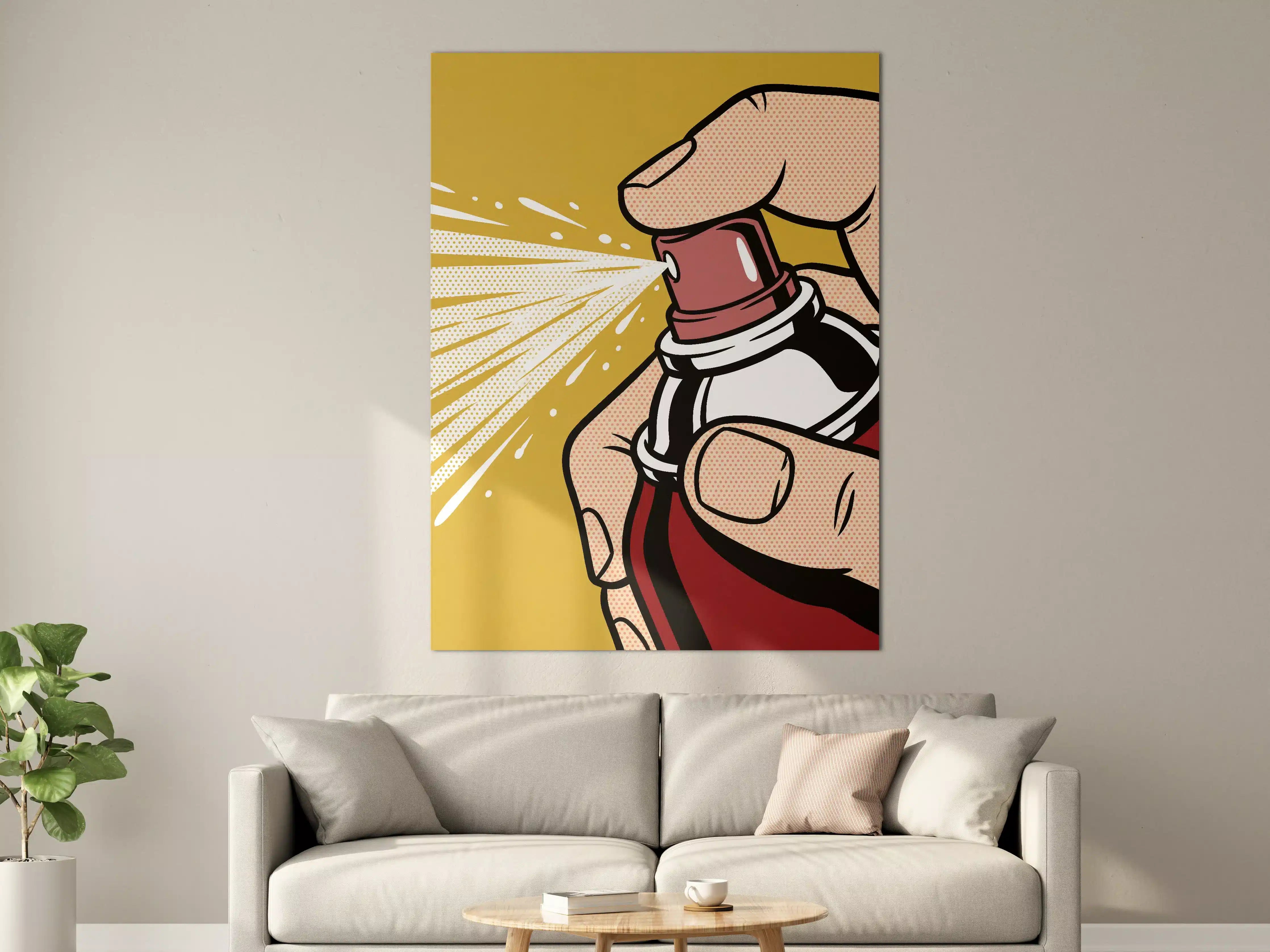 Große Wandbilder - Pop Art Spraydose