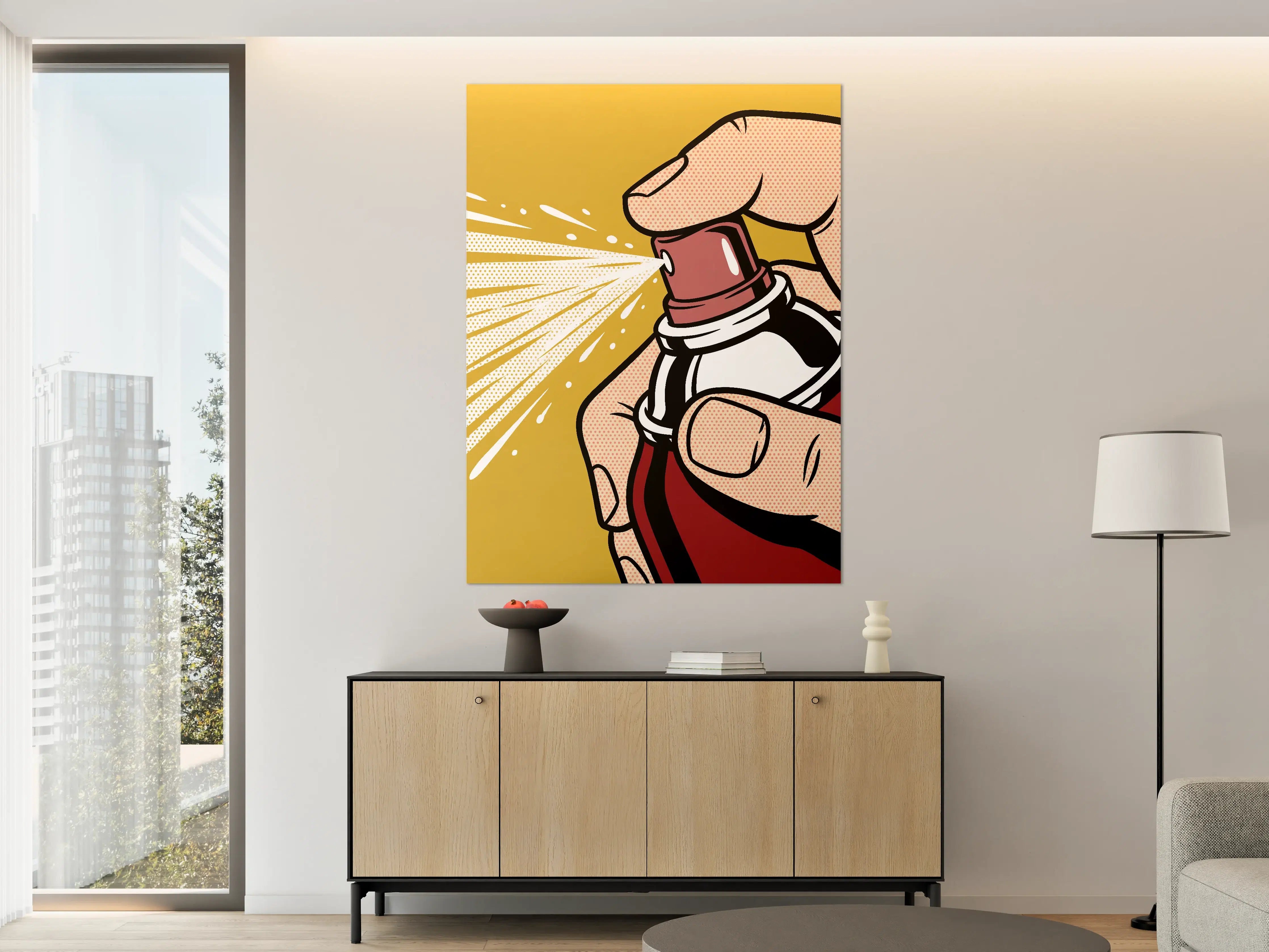 Große Wandbilder - Pop Art Spraydose