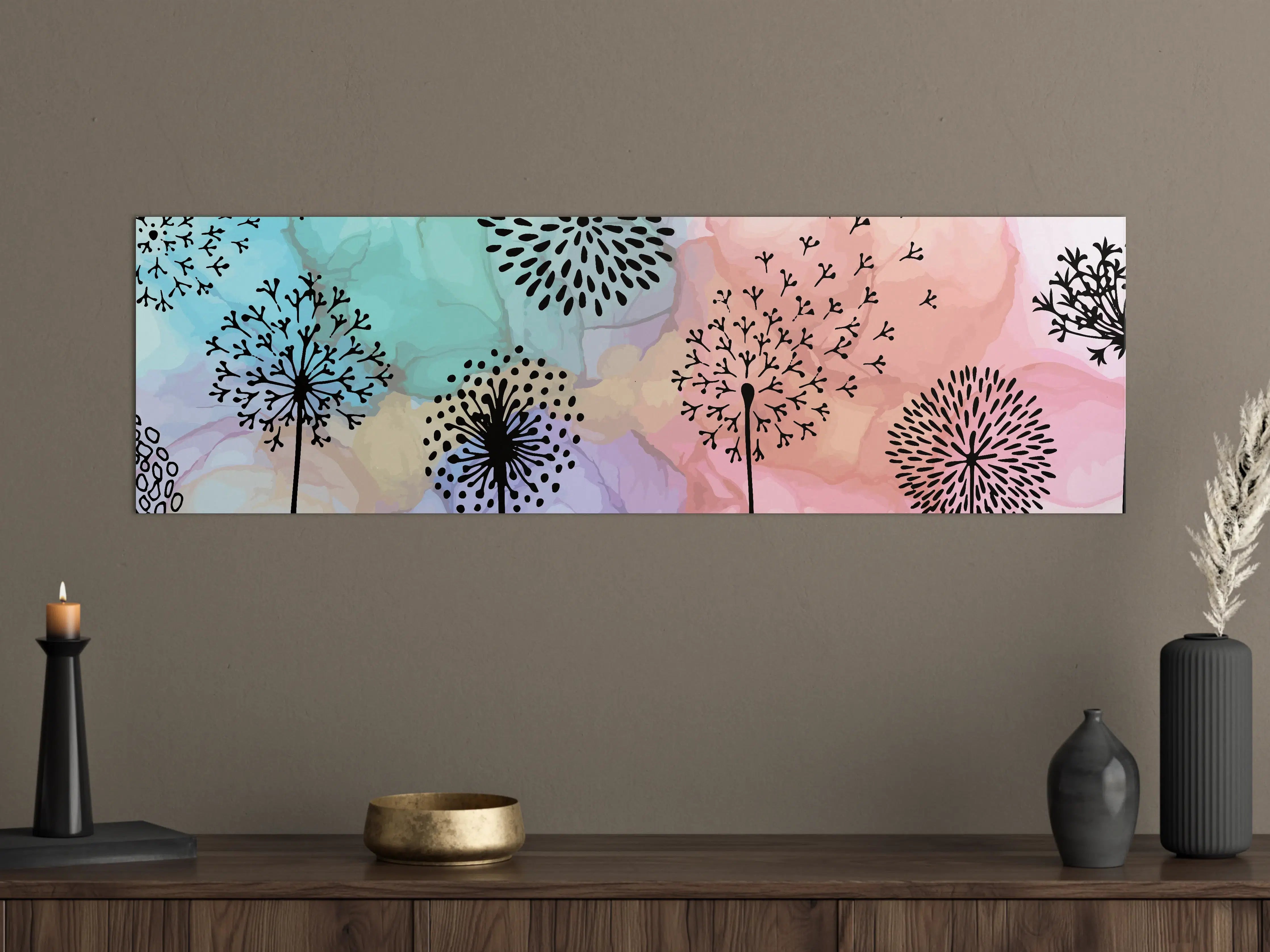 Große Wandbilder - Pusteblume Aquarell