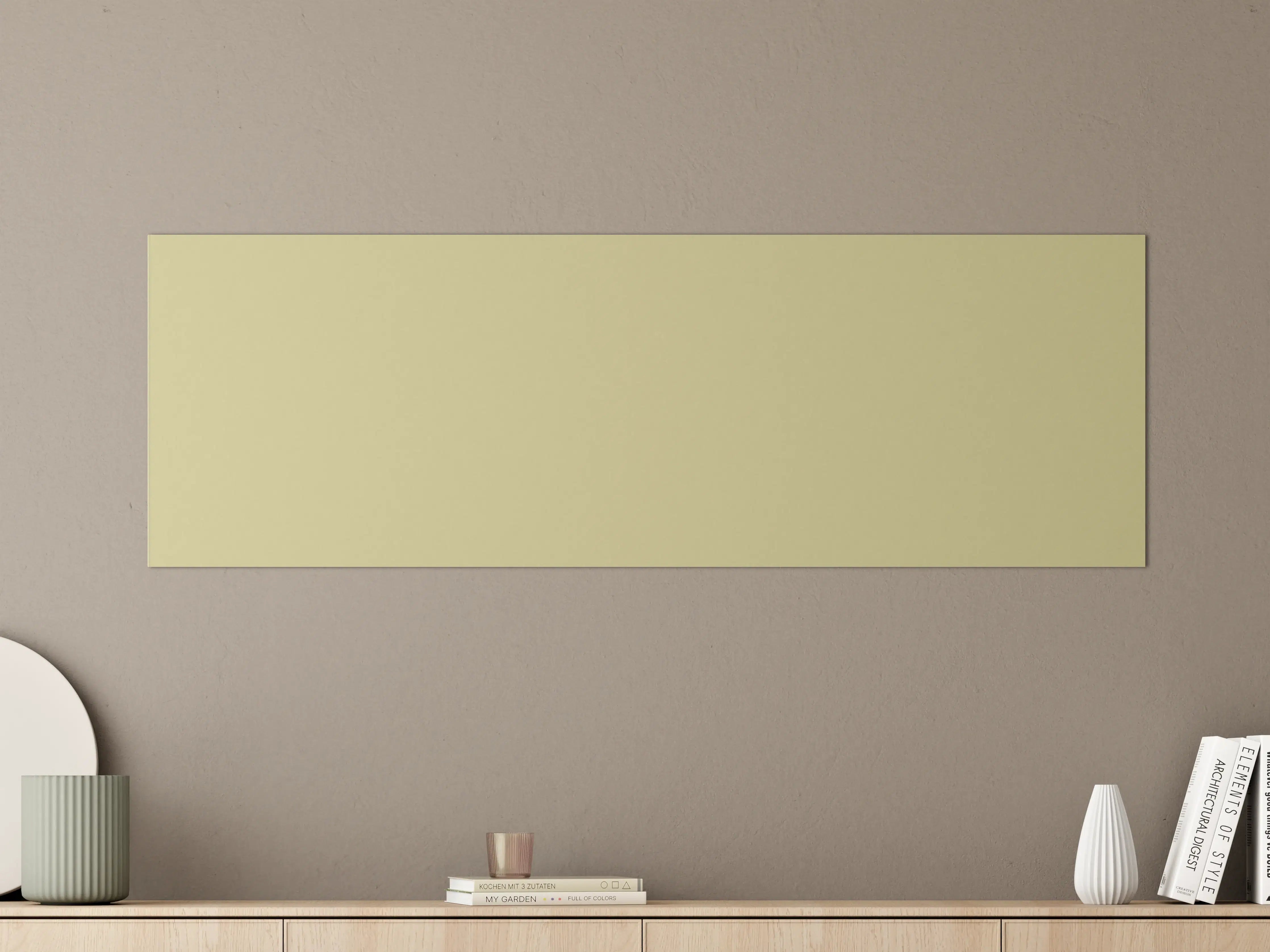 Große Wandbilder - RAL 1000 (Grünbeige)