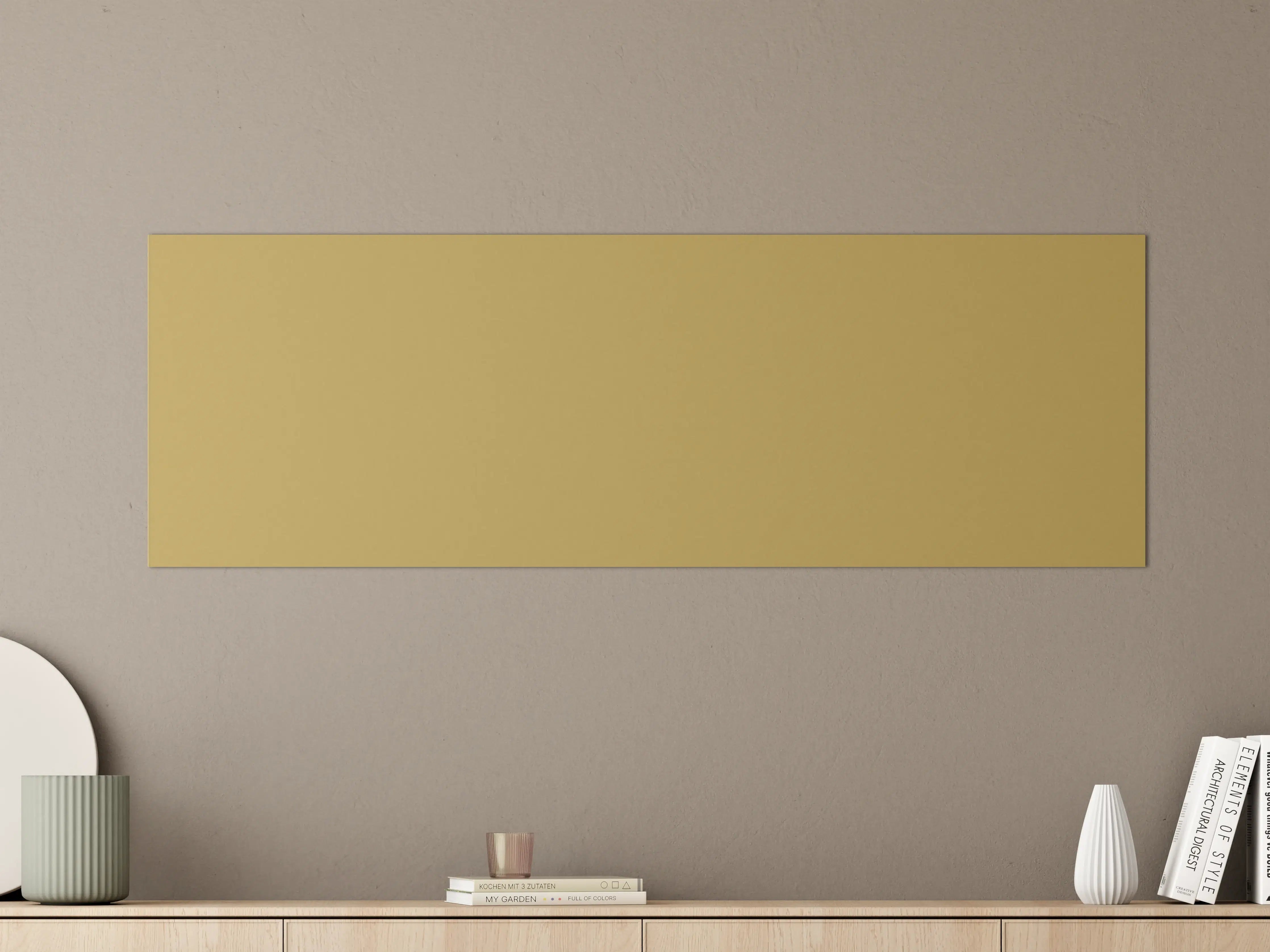 Große Wandbilder - RAL 1024 (Ockergelb)