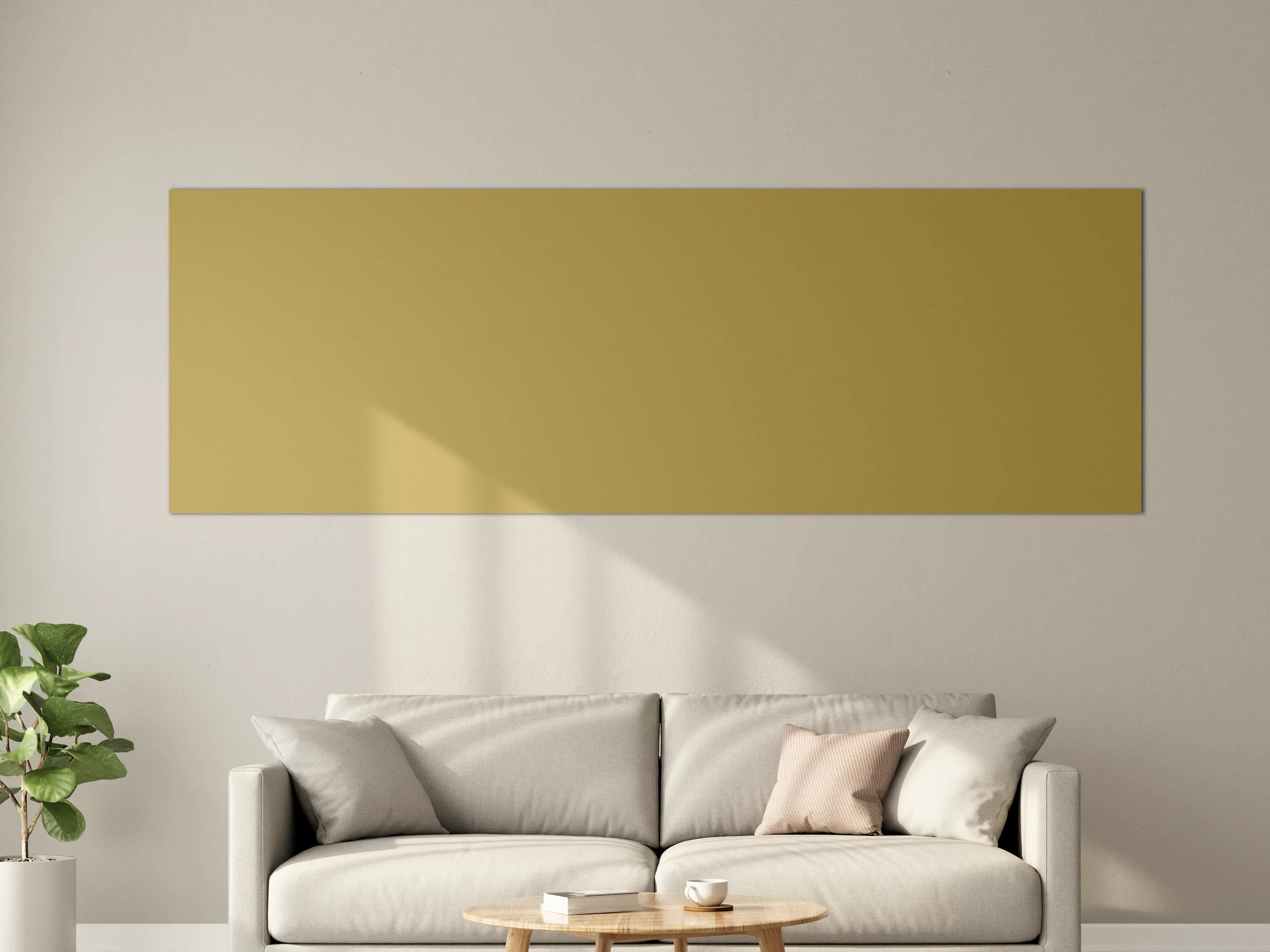Große Wandbilder - RAL 1024 (Ockergelb)