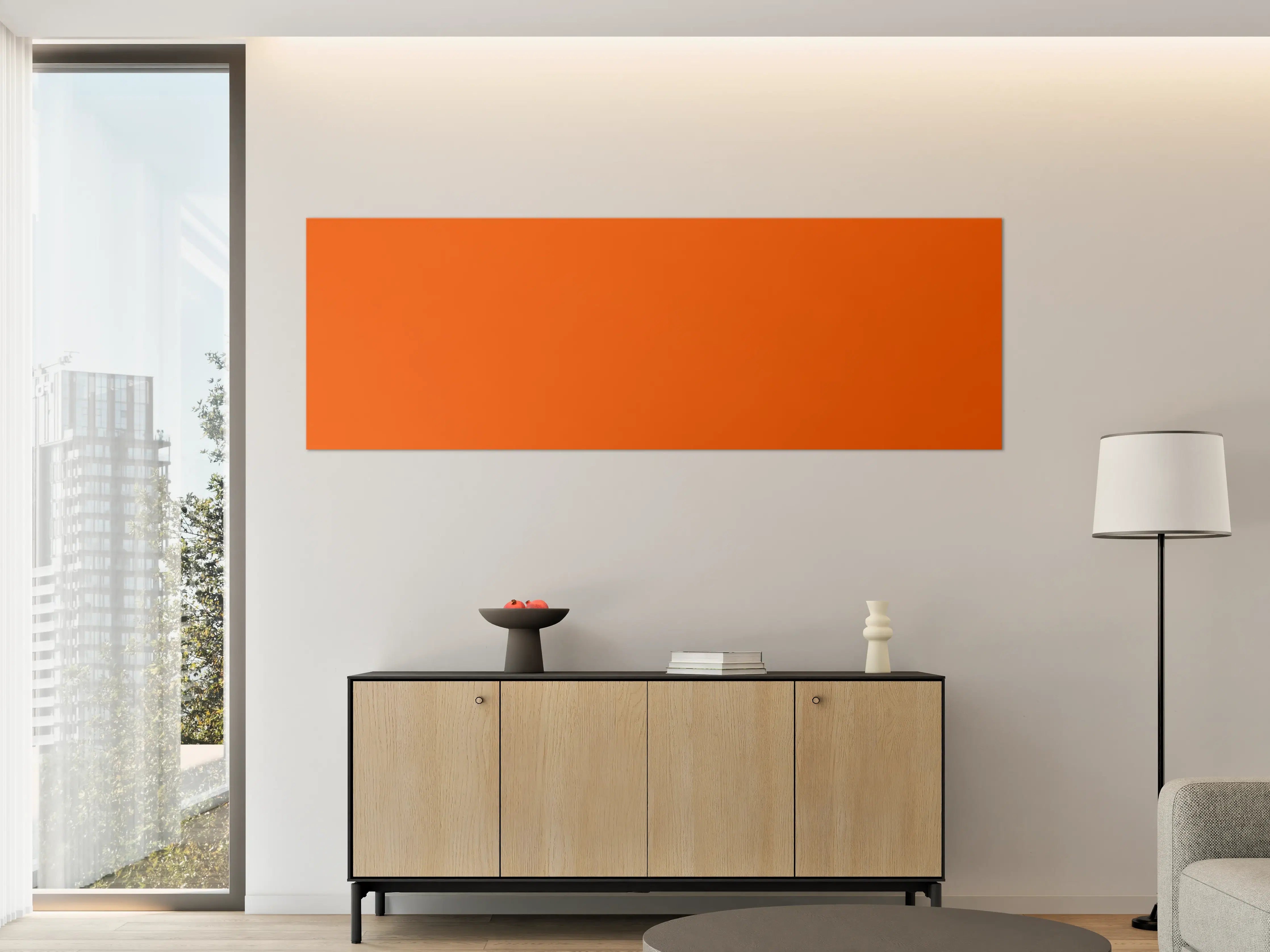 Große Wandbilder - RAL 2004 (Reines Orange)