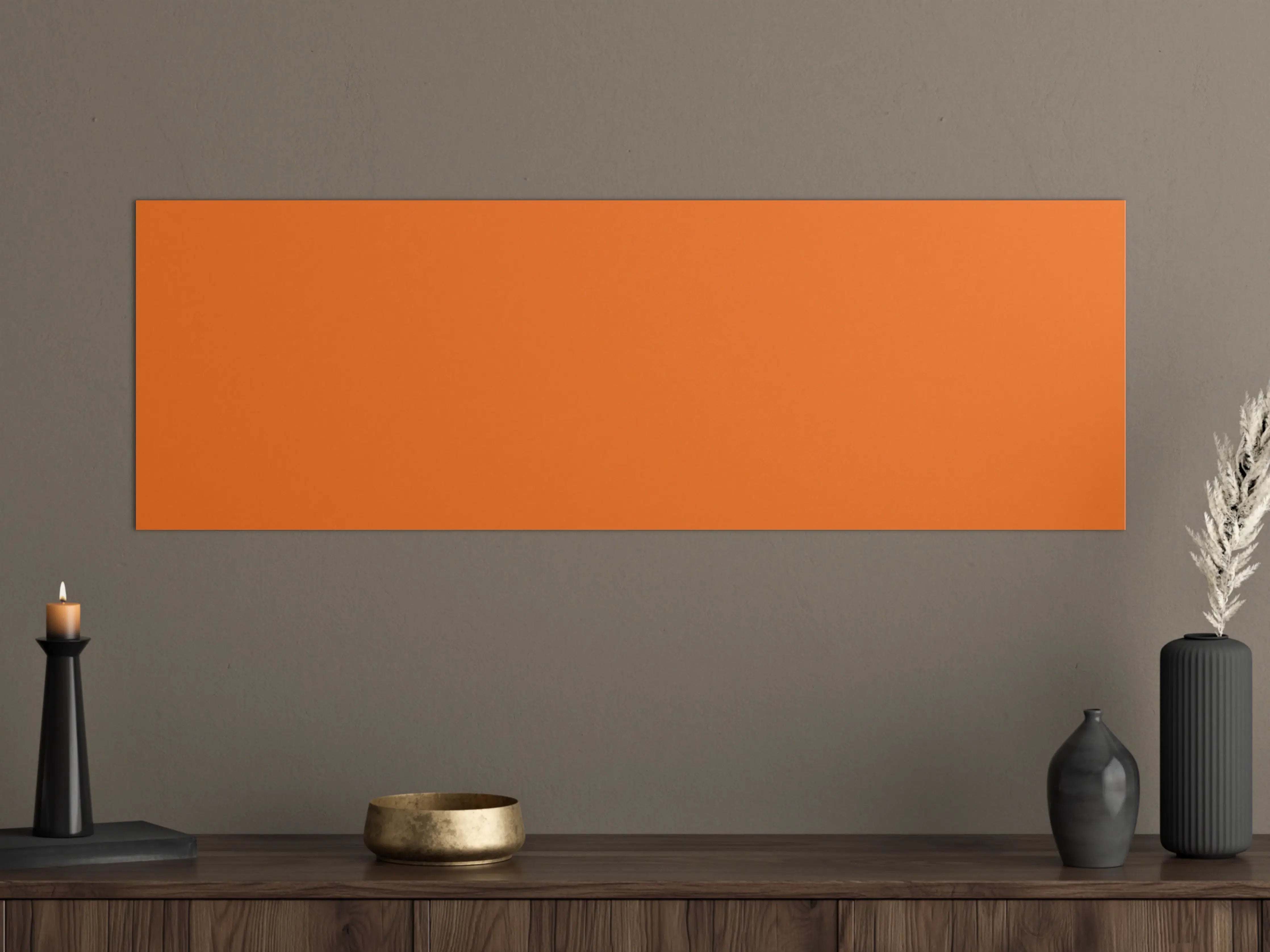 Große Wandbilder - RAL 2008 (Leuchtendes Rot-Orange)