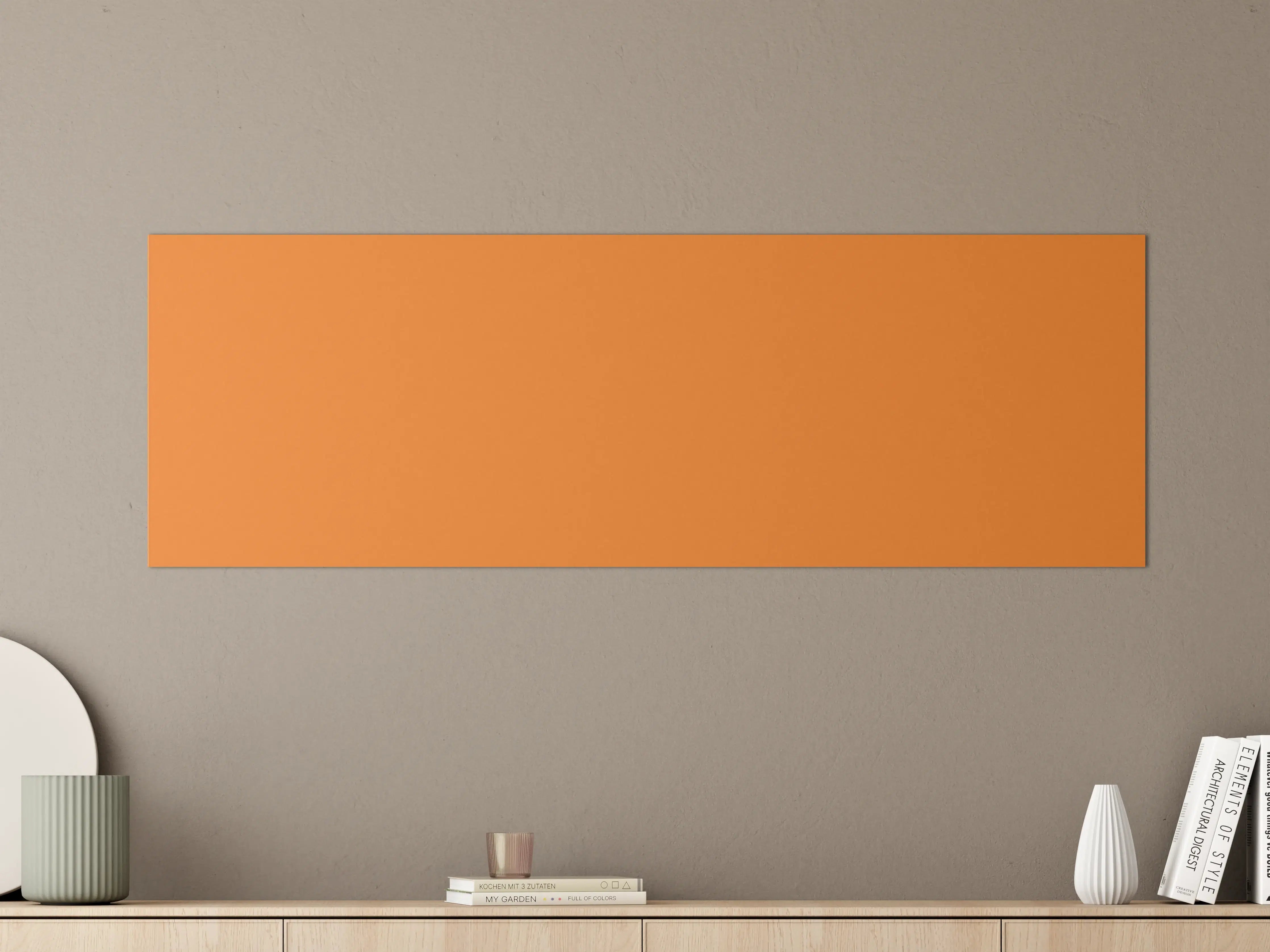 Große Wandbilder - RAL 2011 (Tieforange)