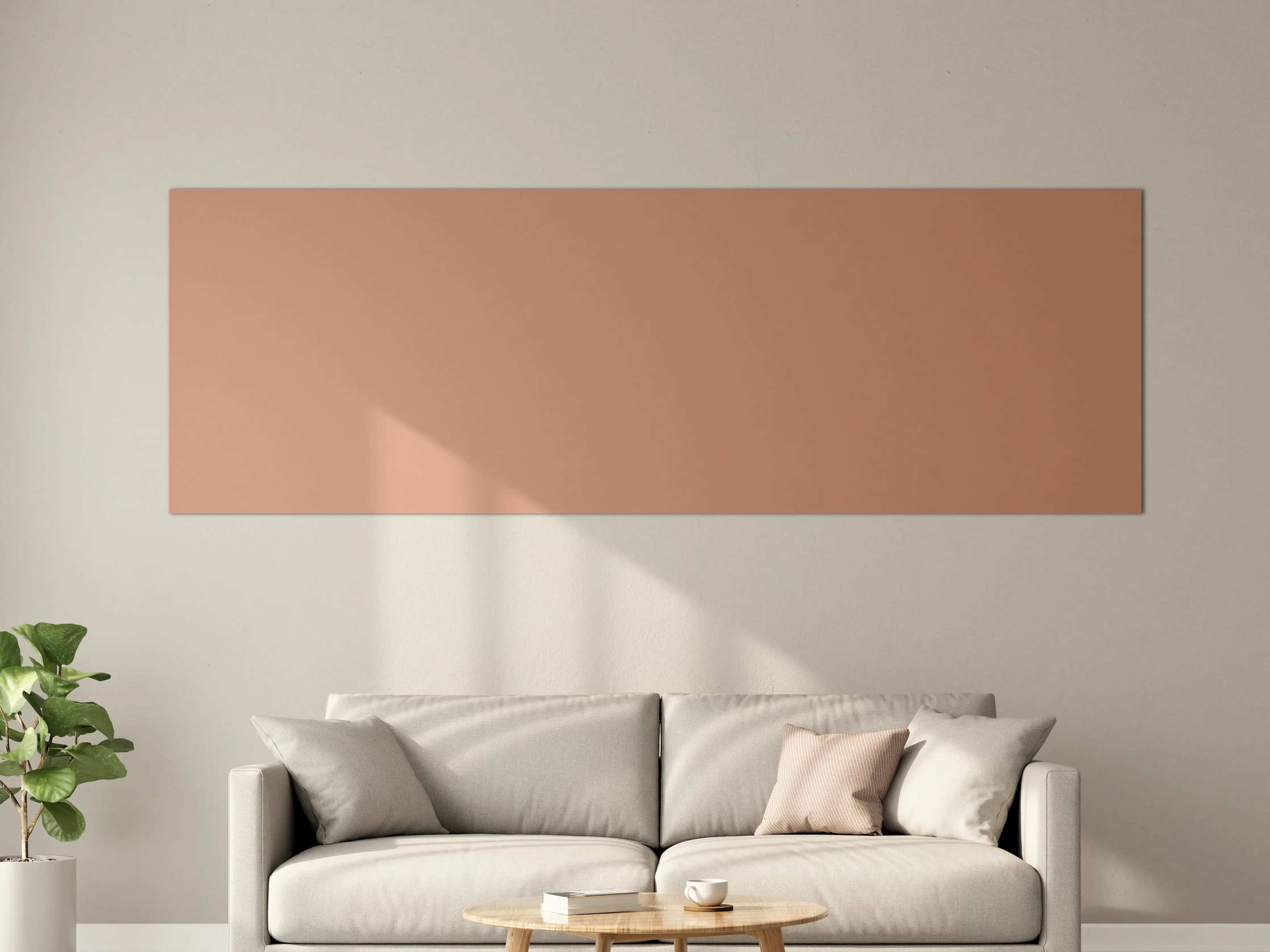 Große Wandbilder - RAL 3012 (Beige-Rot)