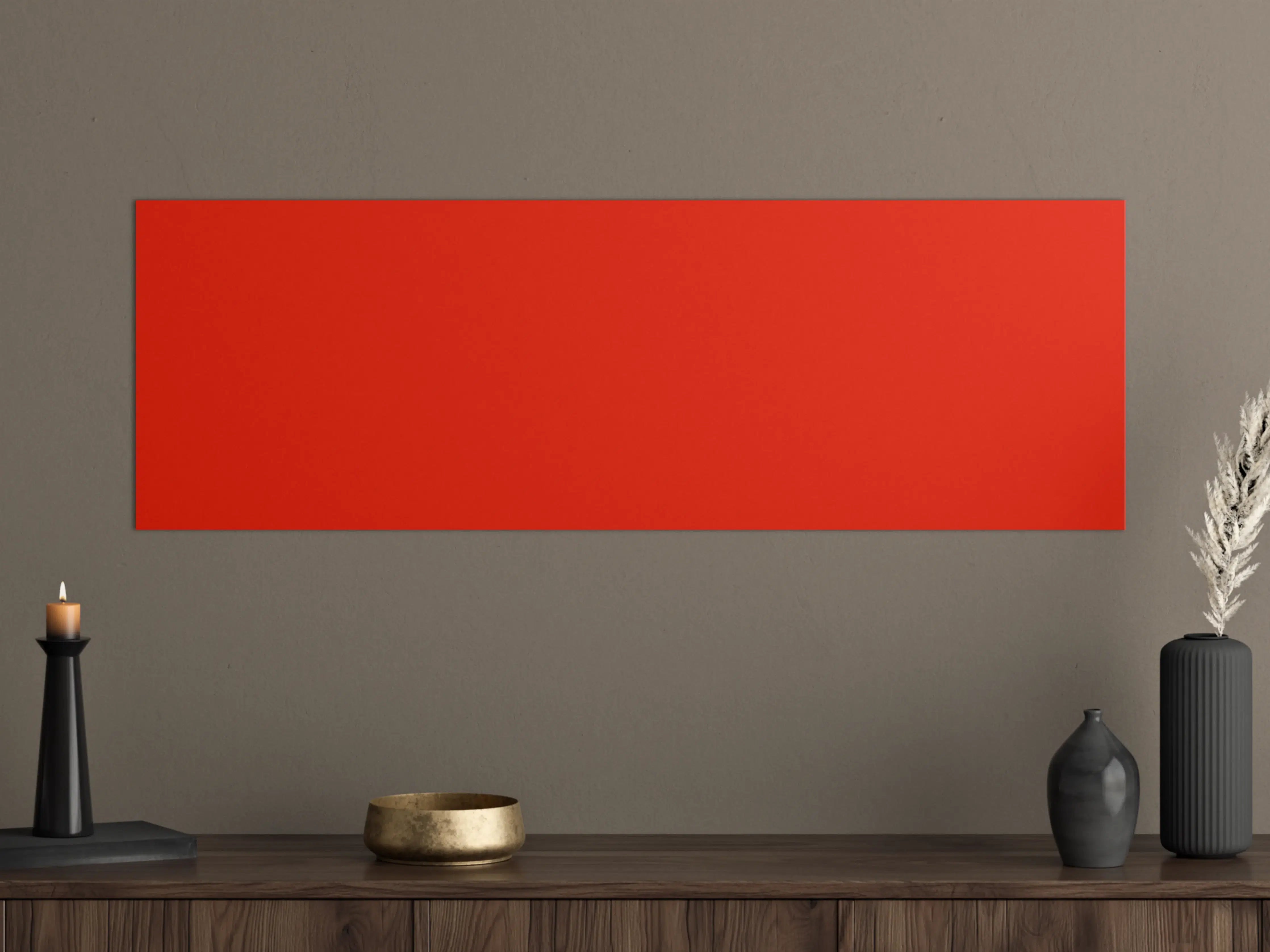 Große Wandbilder - RAL 3028 (Reines Rot)