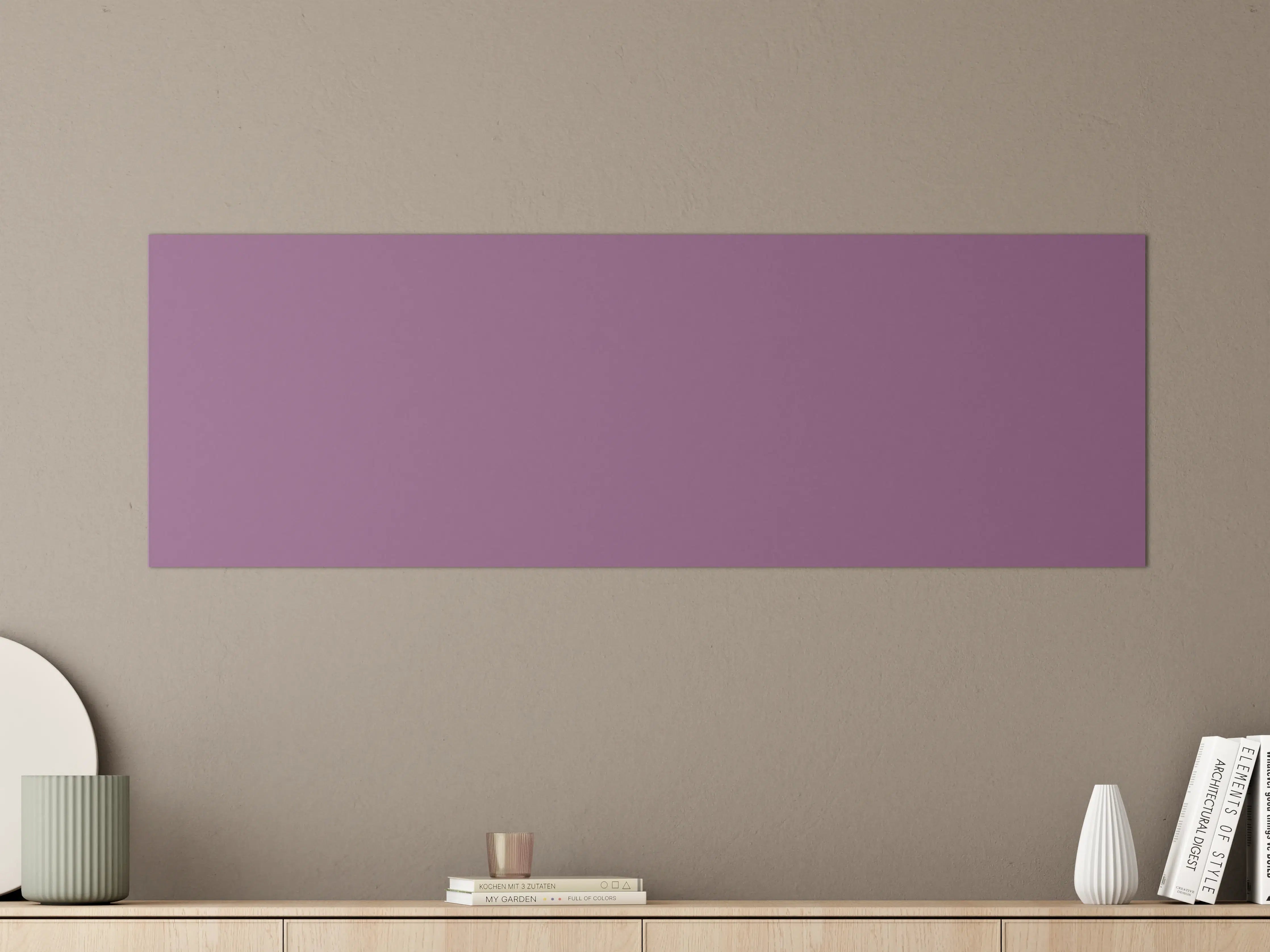 Große Wandbilder - RAL 4001 (Rotflieder)