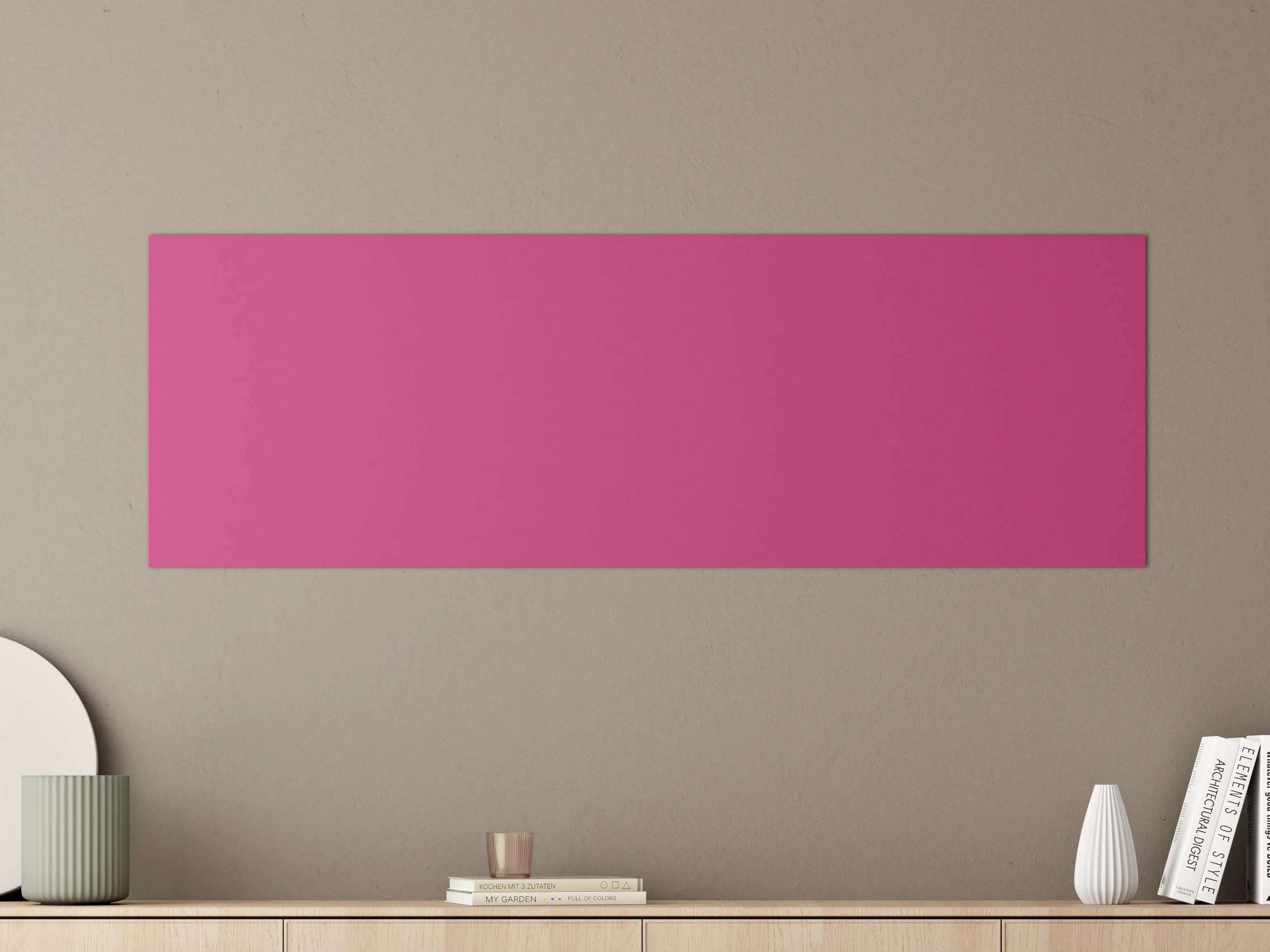 Große Wandbilder - RAL 4010 (Telemagenta)