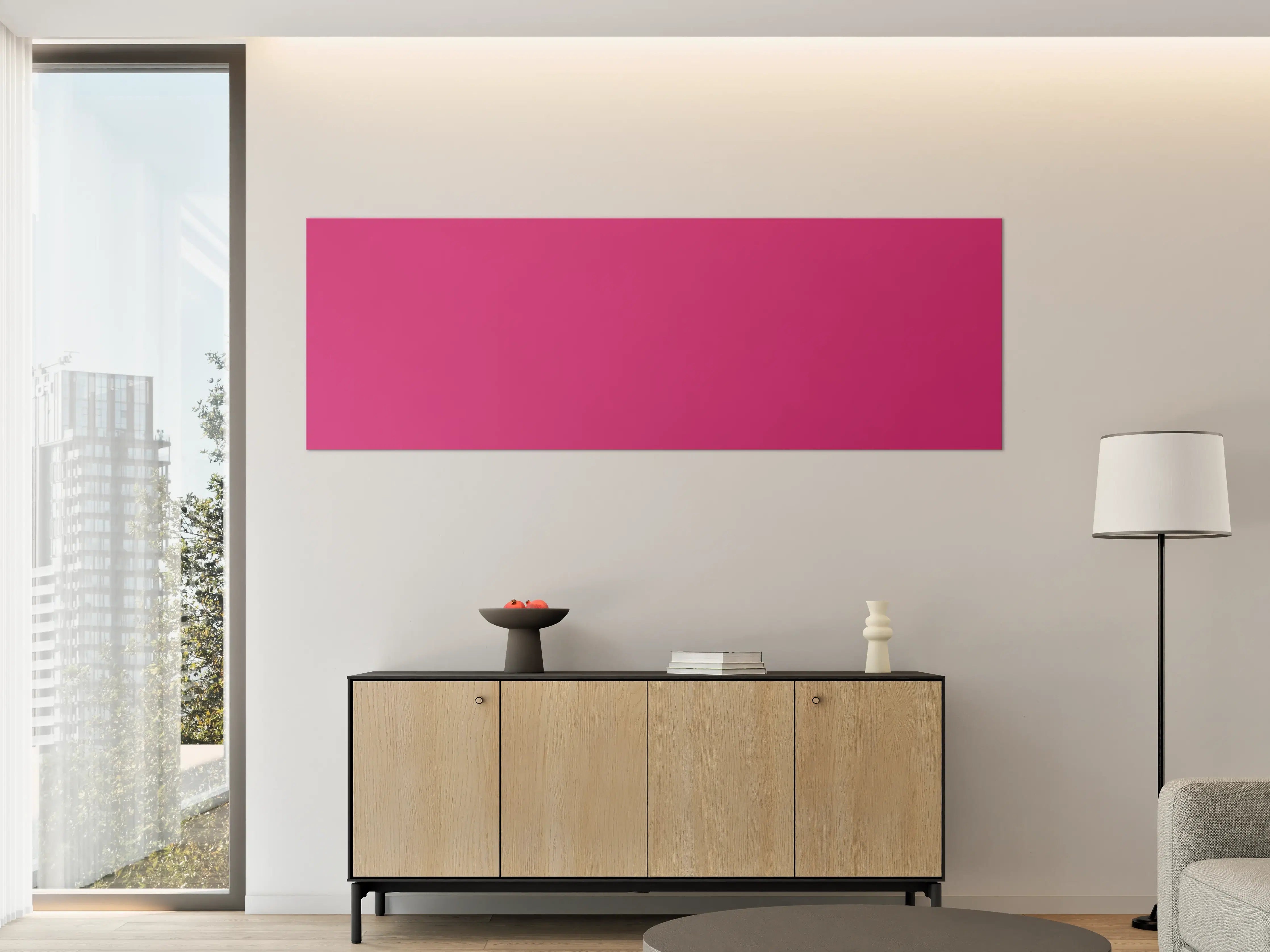 Große Wandbilder - RAL 4010 (Telemagenta)