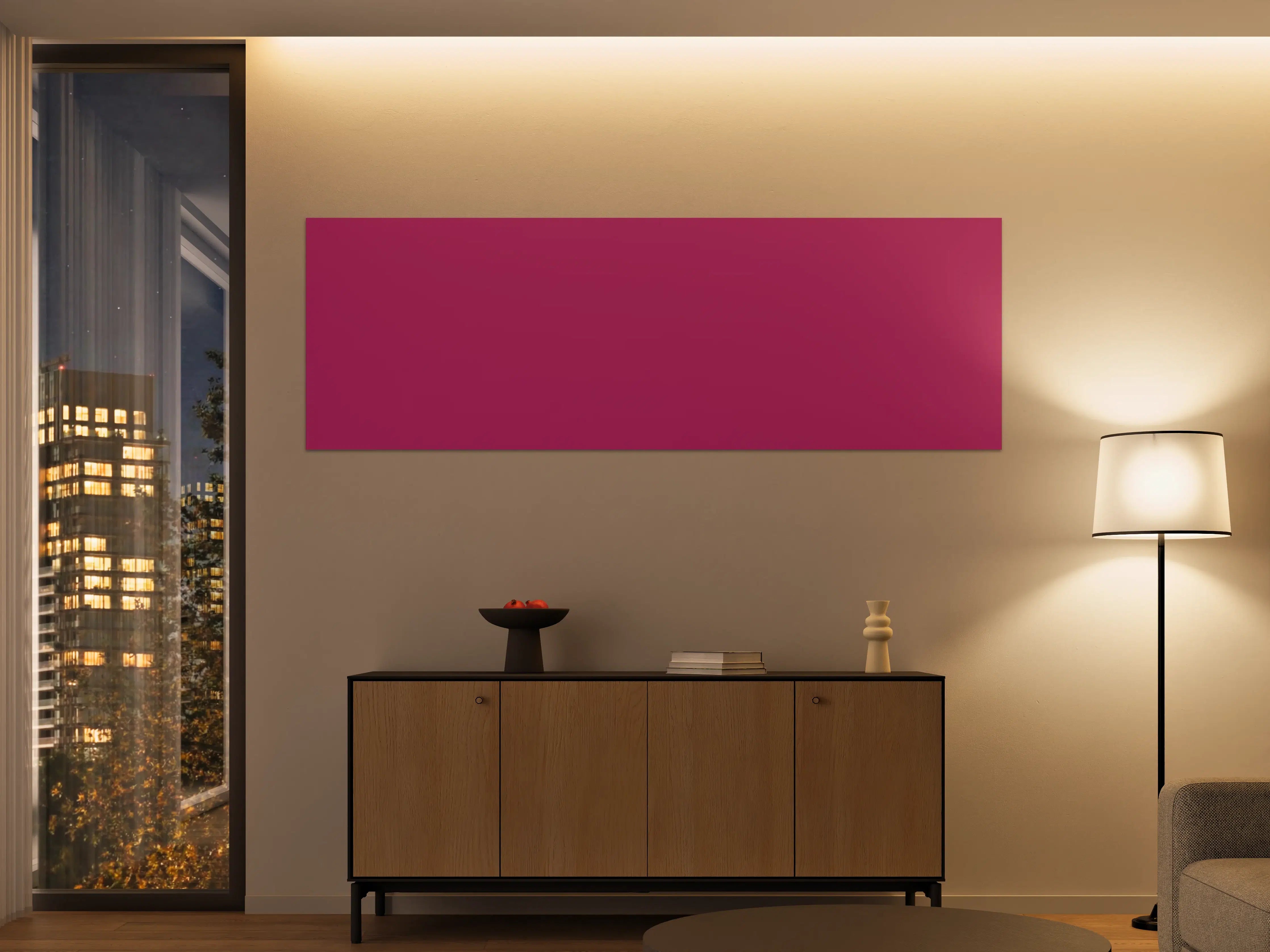 Große Wandbilder - RAL 4010 (Telemagenta)