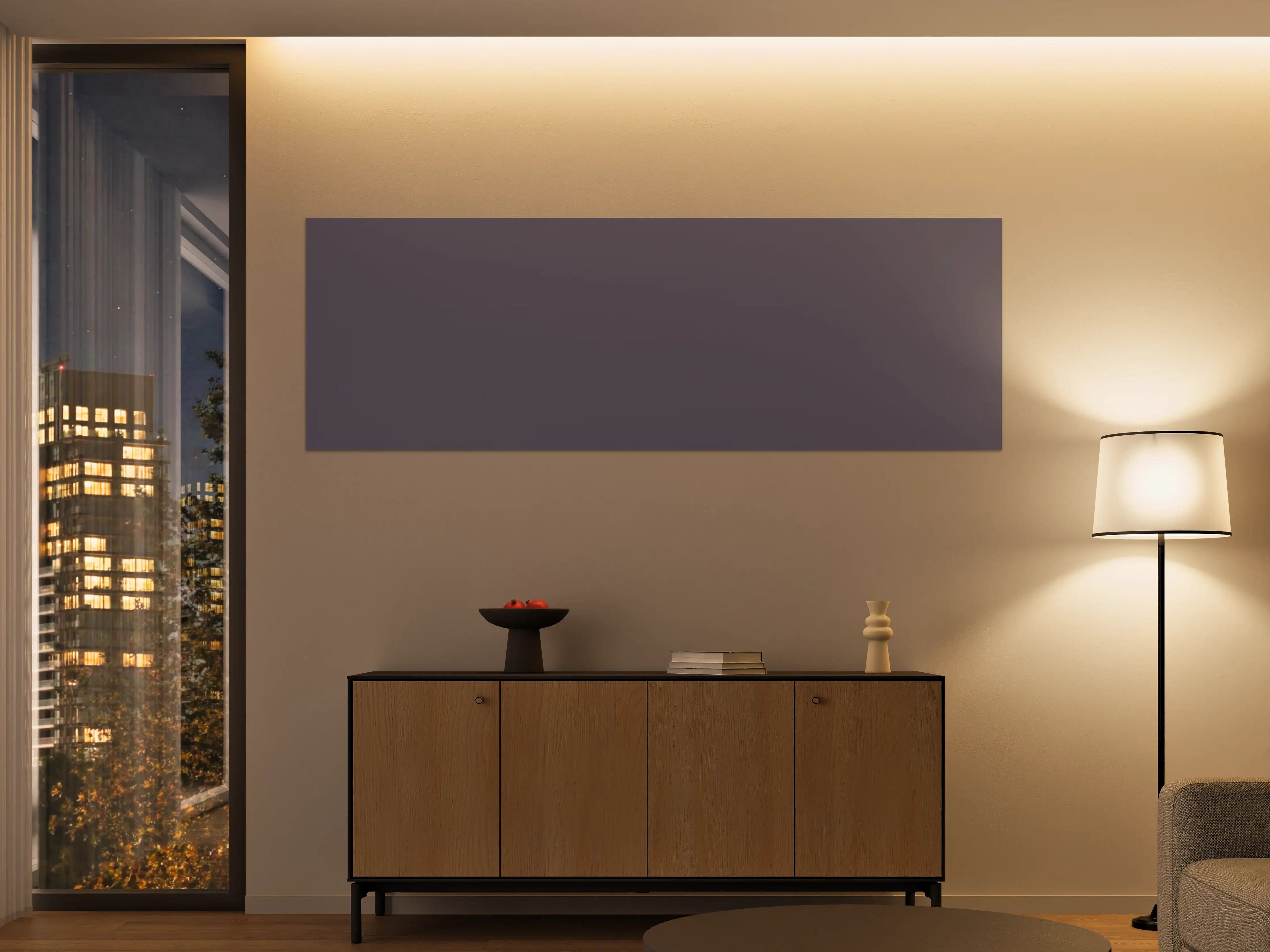 Große Wandbilder - RAL 4012 (Perlbrombeere)