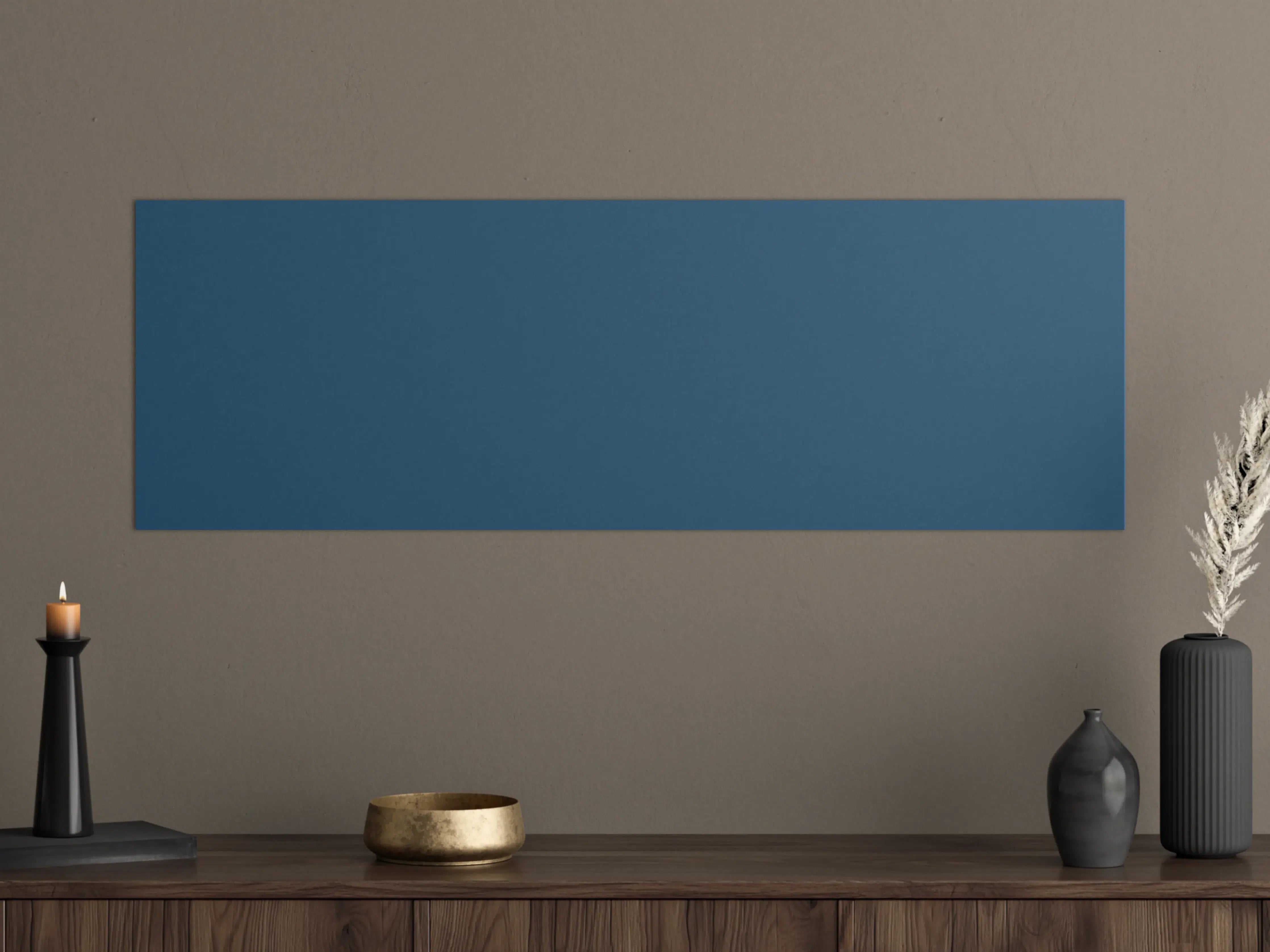 Große Wandbilder - RAL 5009 (Azurblau)