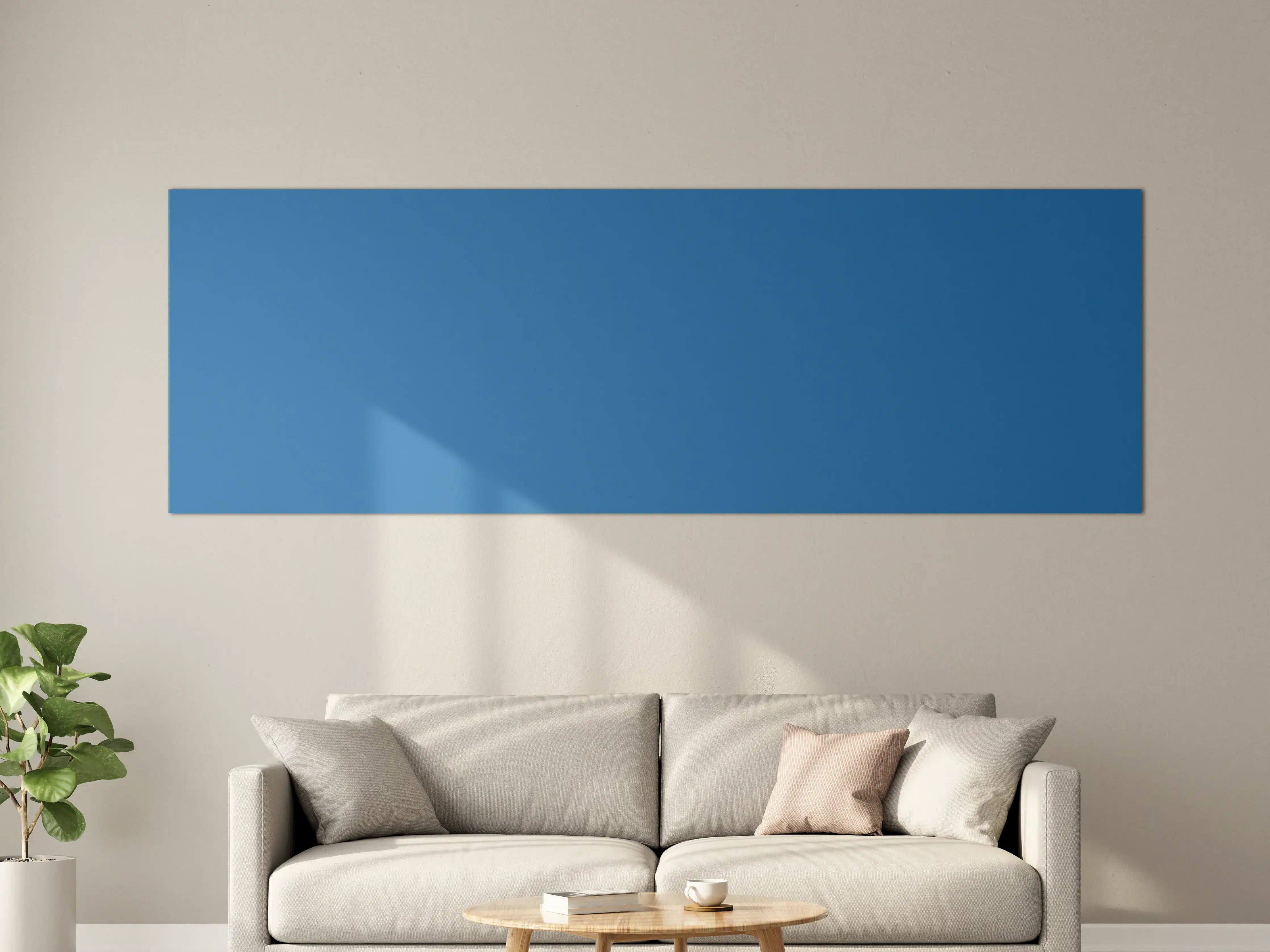 Große Wandbilder - RAL 5015 (Himmelblau)