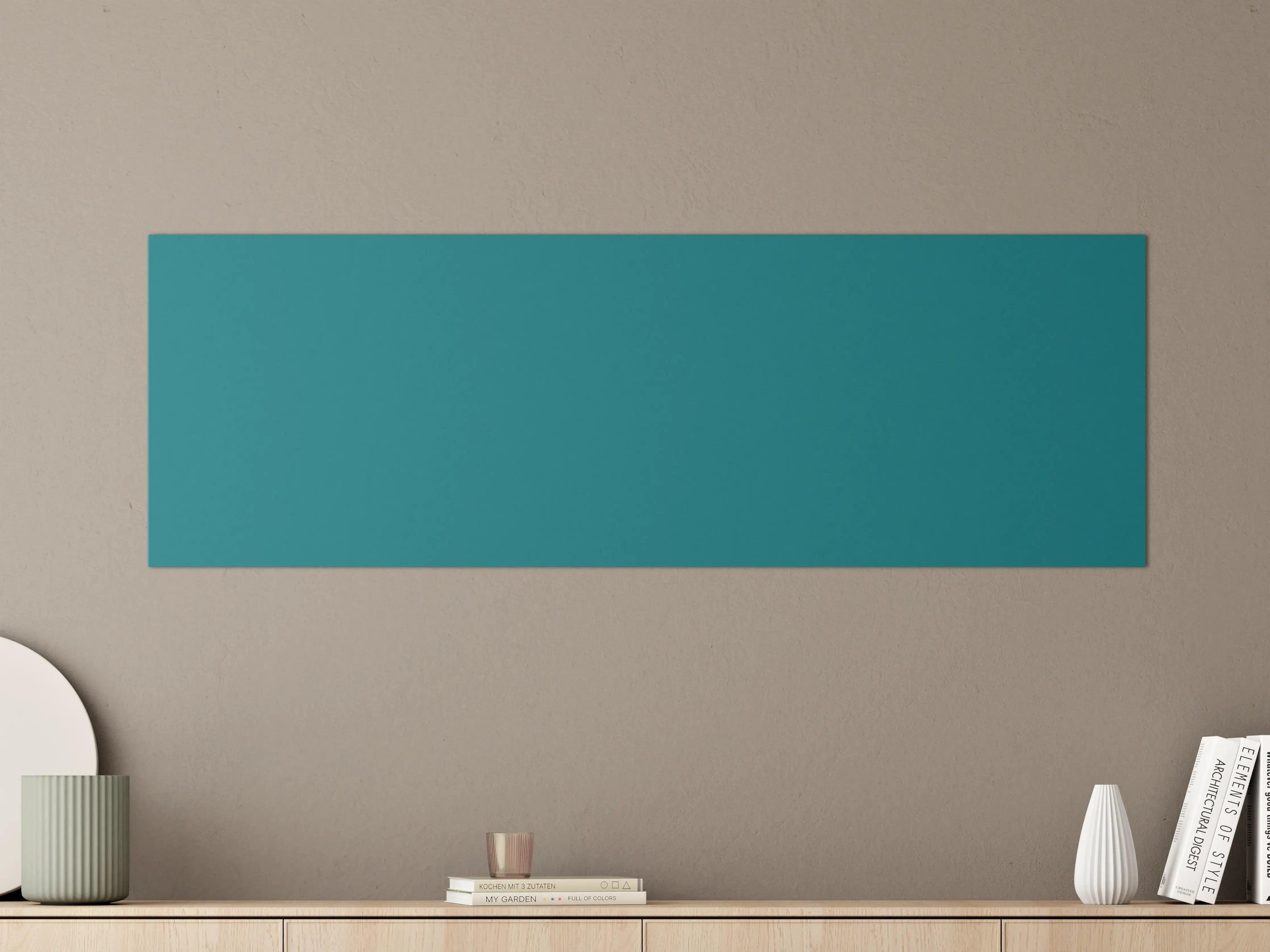 Große Wandbilder - RAL 5021 (Wasserblau)