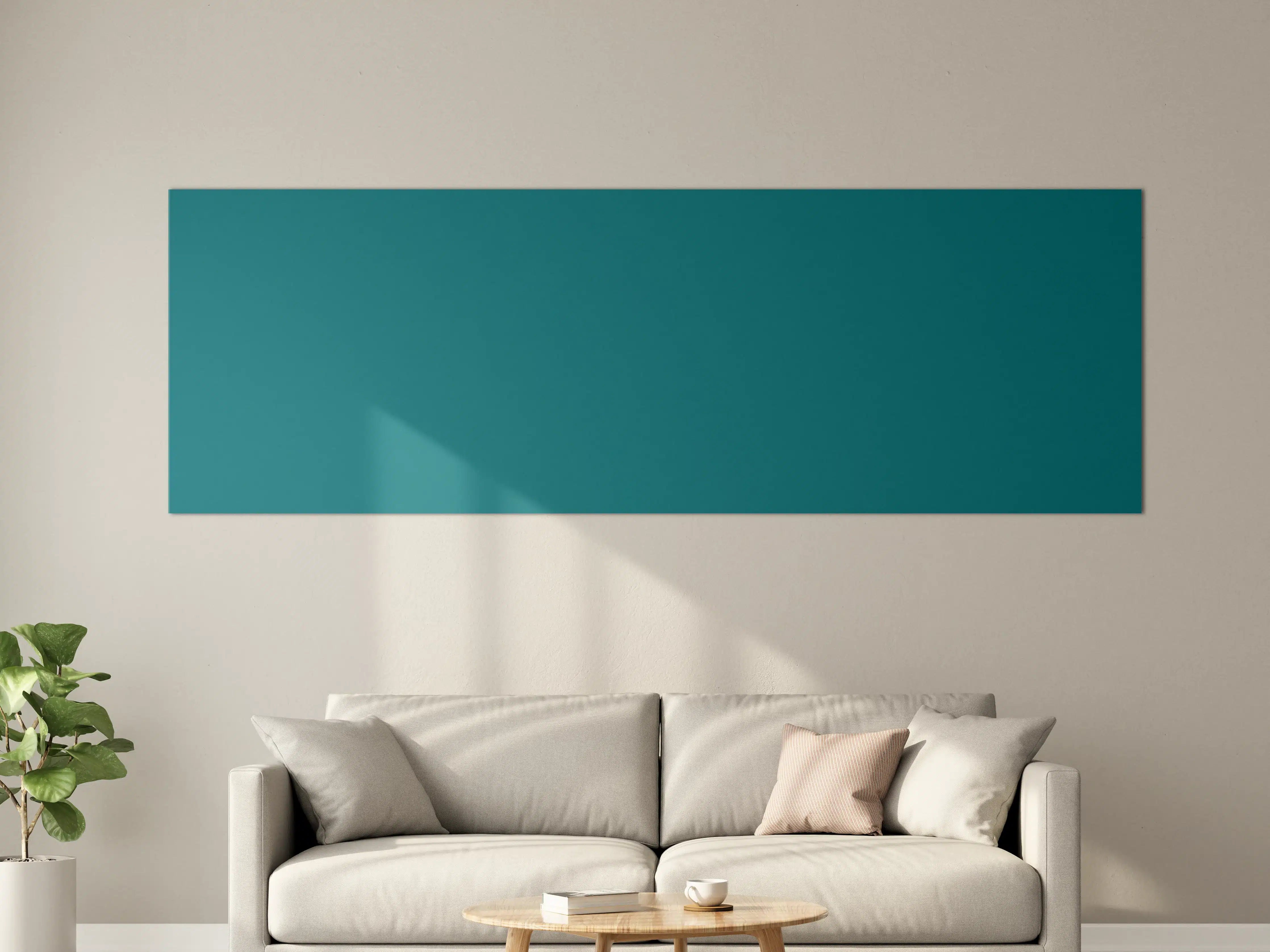 Große Wandbilder - RAL 5021 (Wasserblau)