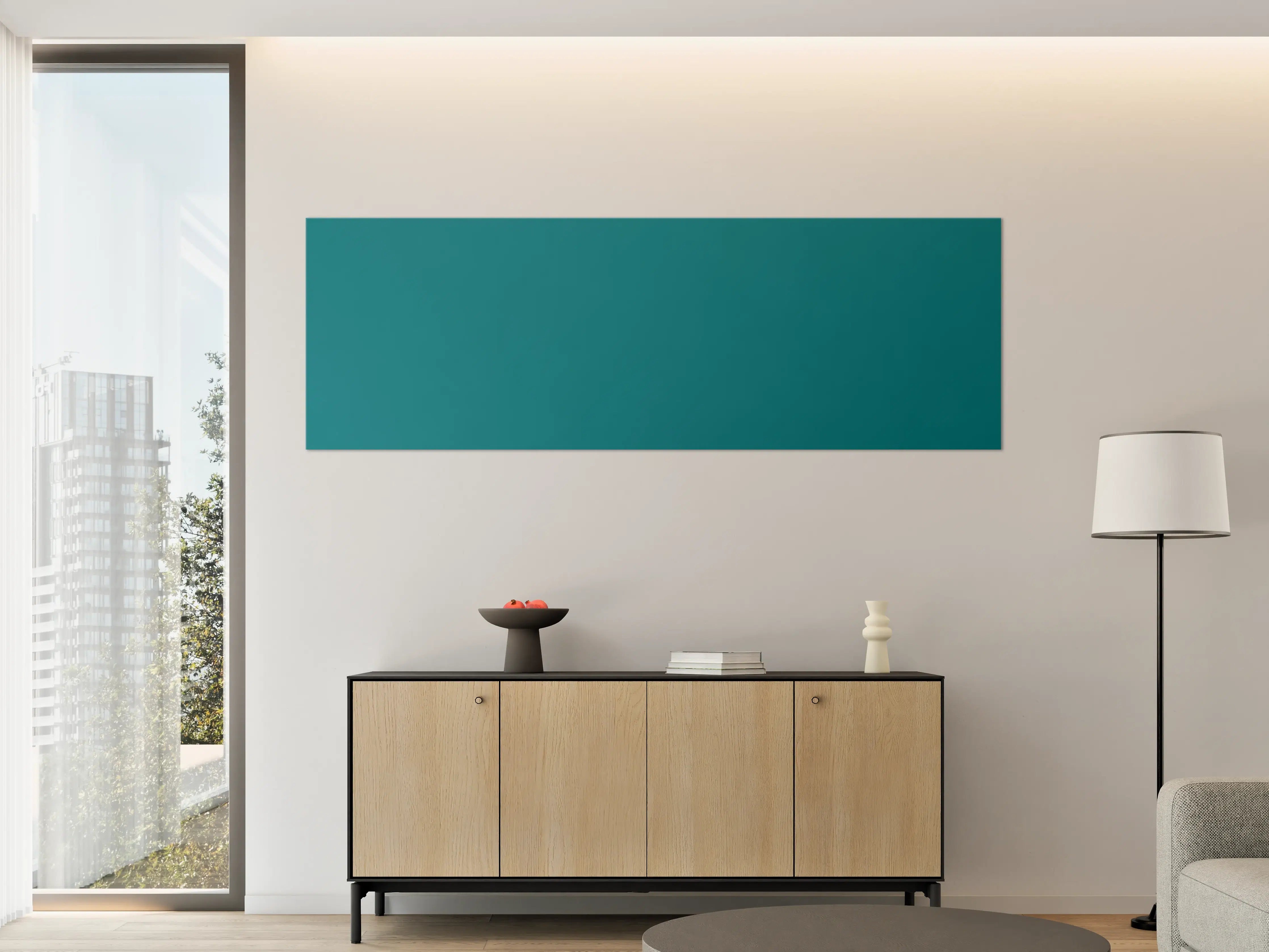 Große Wandbilder - RAL 5021 (Wasserblau)