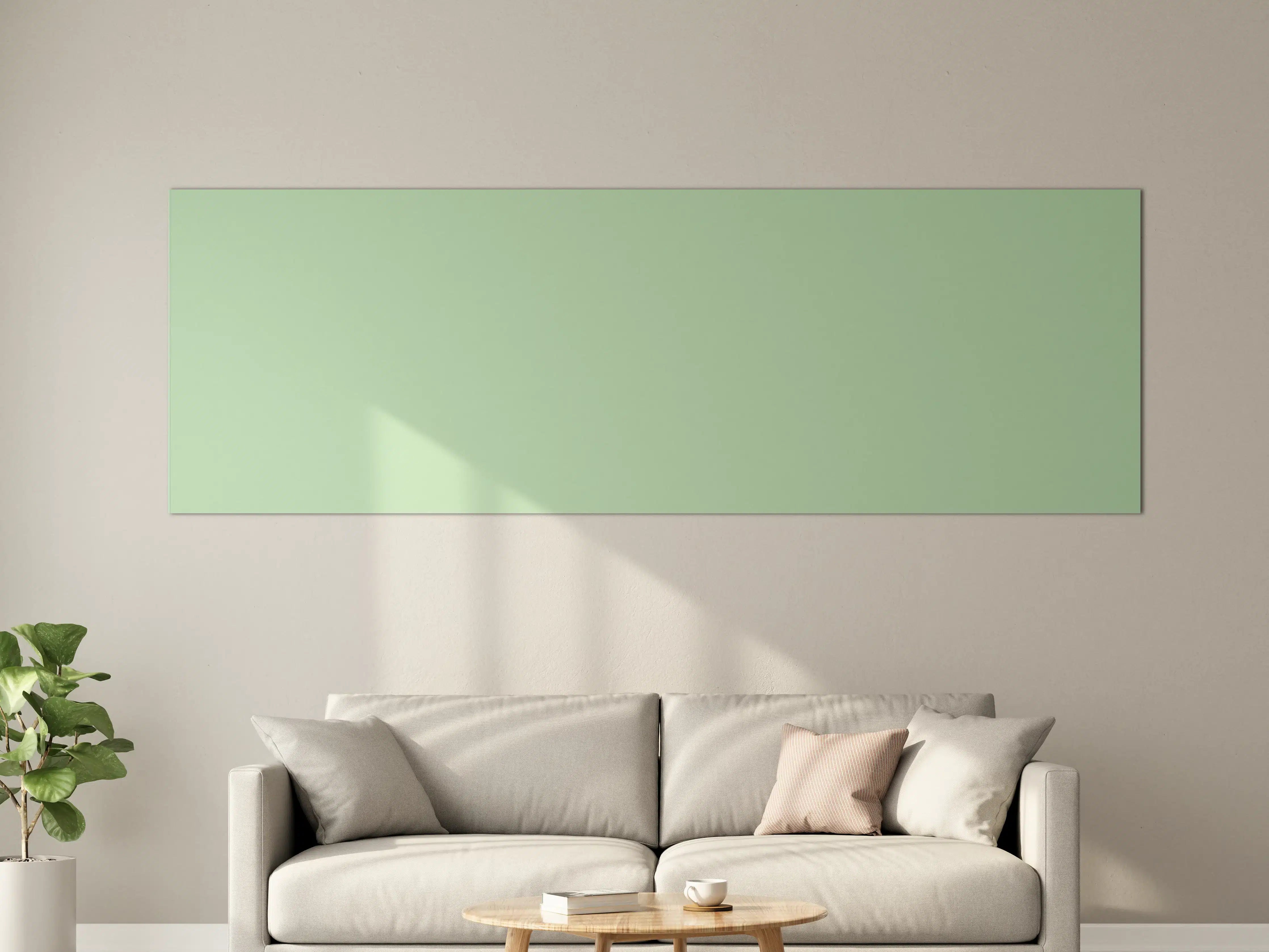 Große Wandbilder - RAL 6019 (pastellgrün)