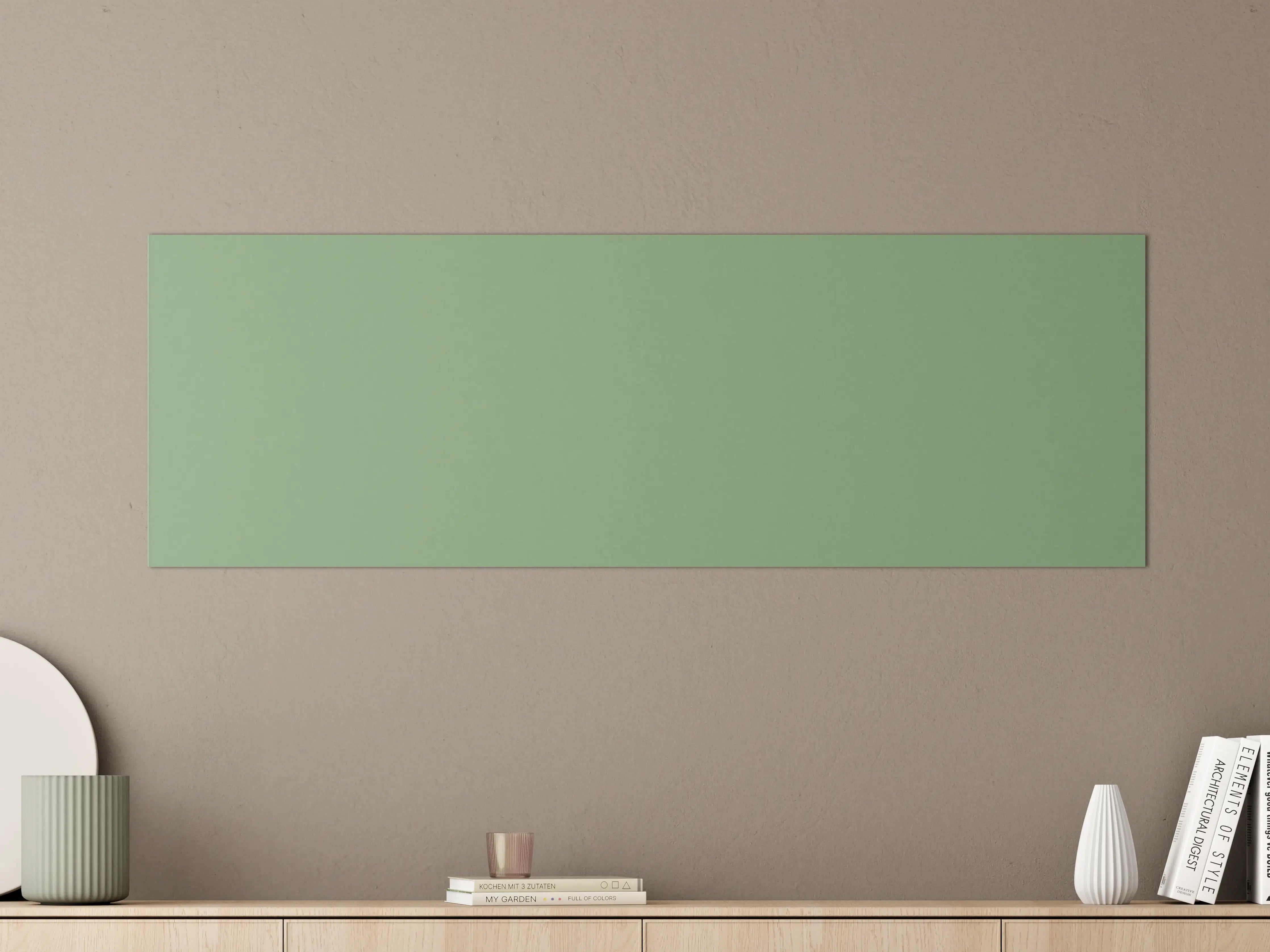 Große Wandbilder - RAL 6021 (Blassgrün)