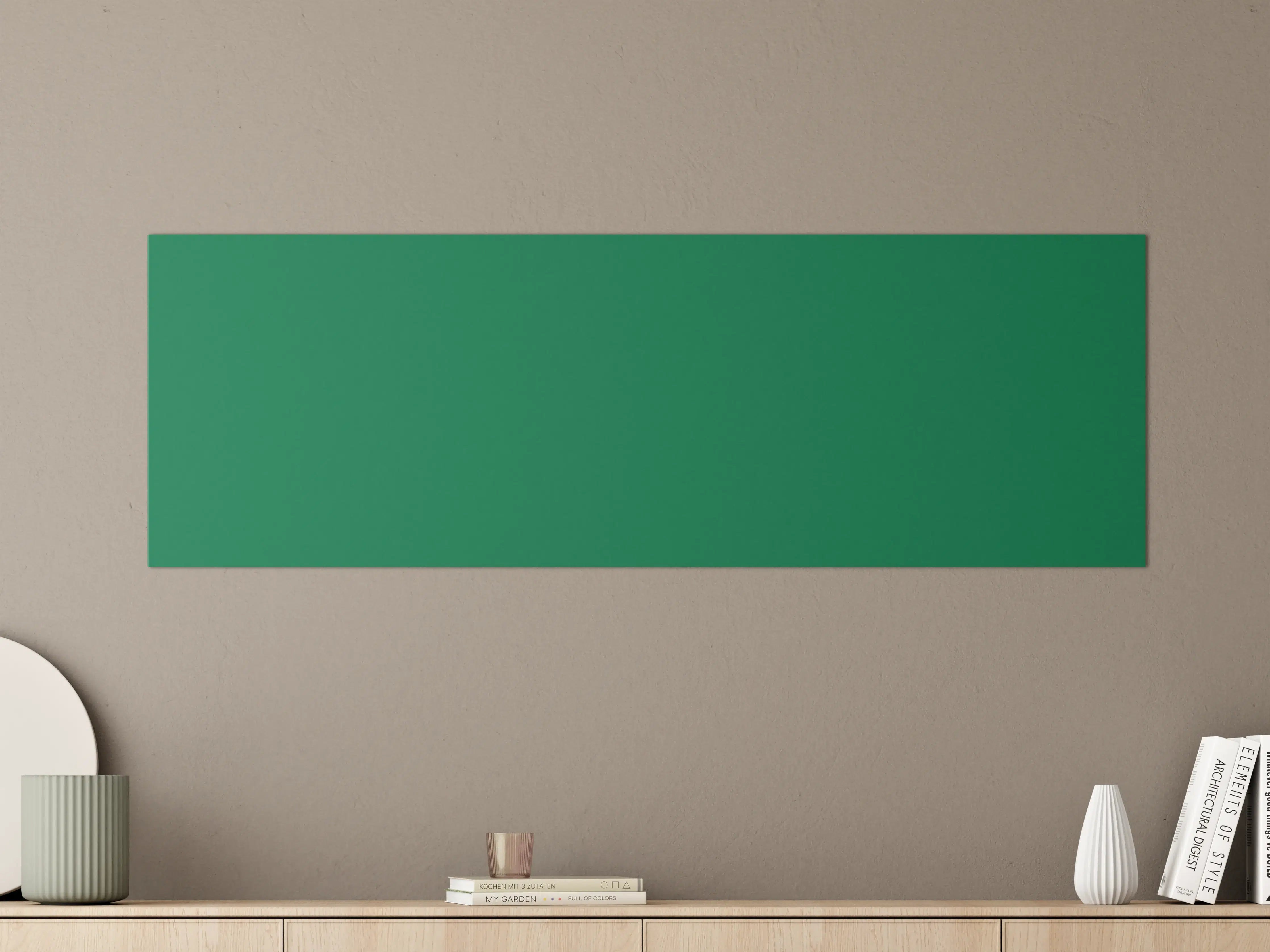 Große Wandbilder - RAL 6029 (Mintgrün)