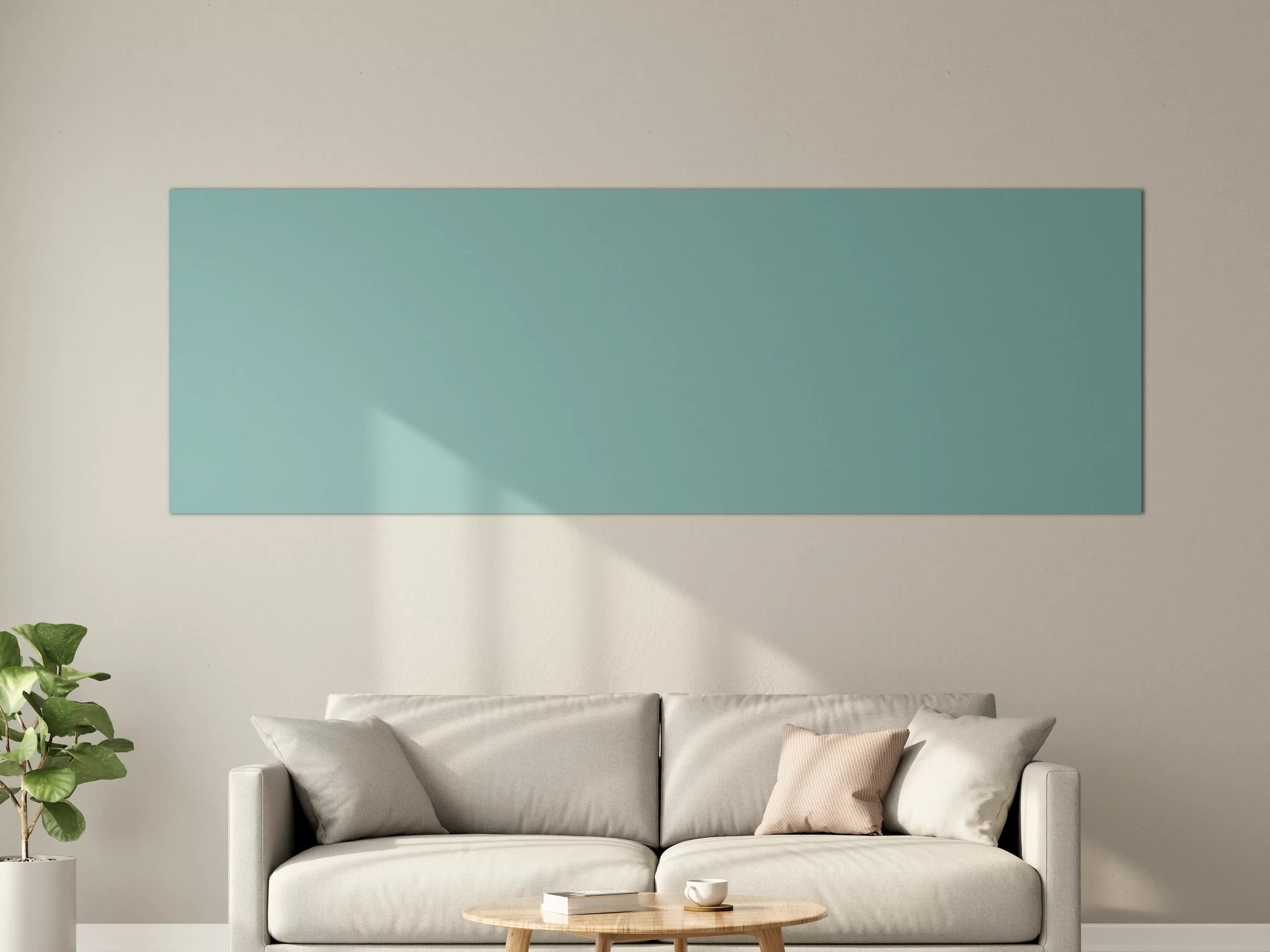Große Wandbilder - RAL 6034 (Pastell-Türkis)