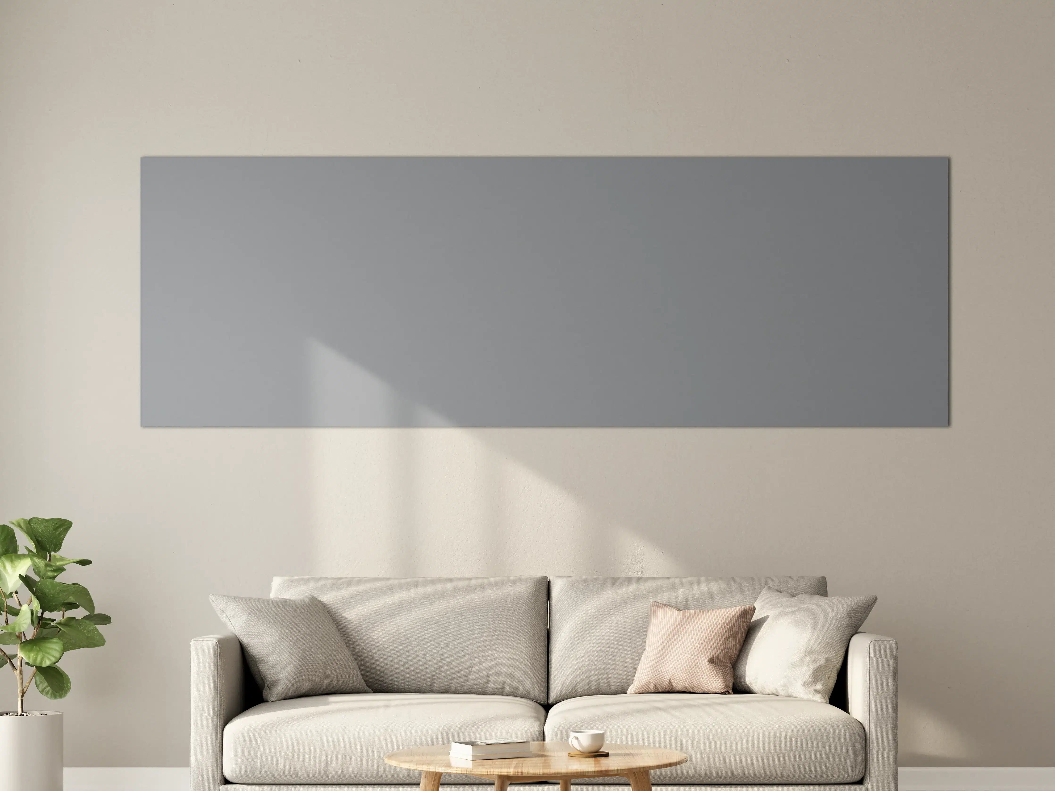 Große Wandbilder - RAL 7001 (Silbergrau)