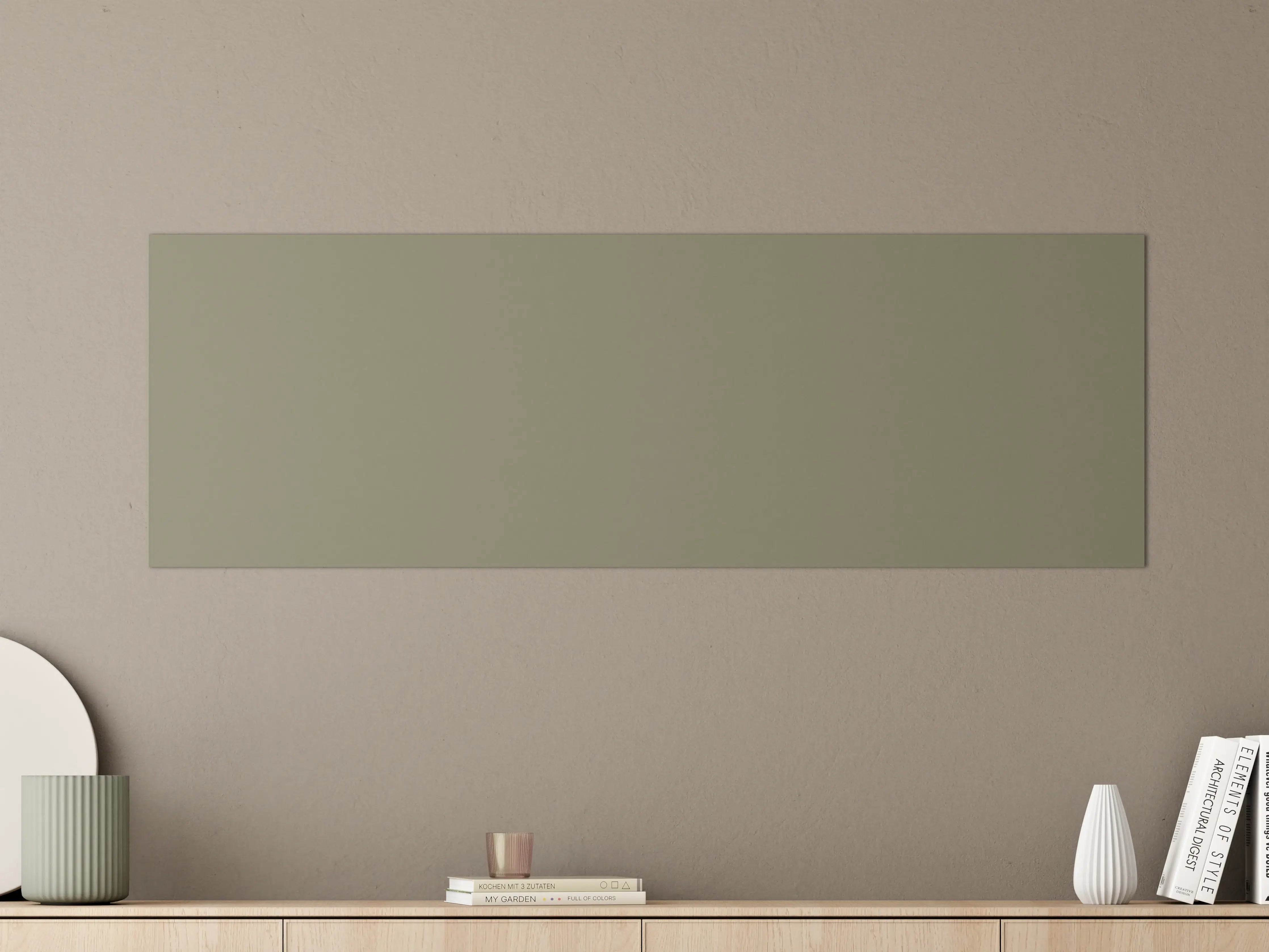Große Wandbilder - RAL 7002 (Olivgrau)