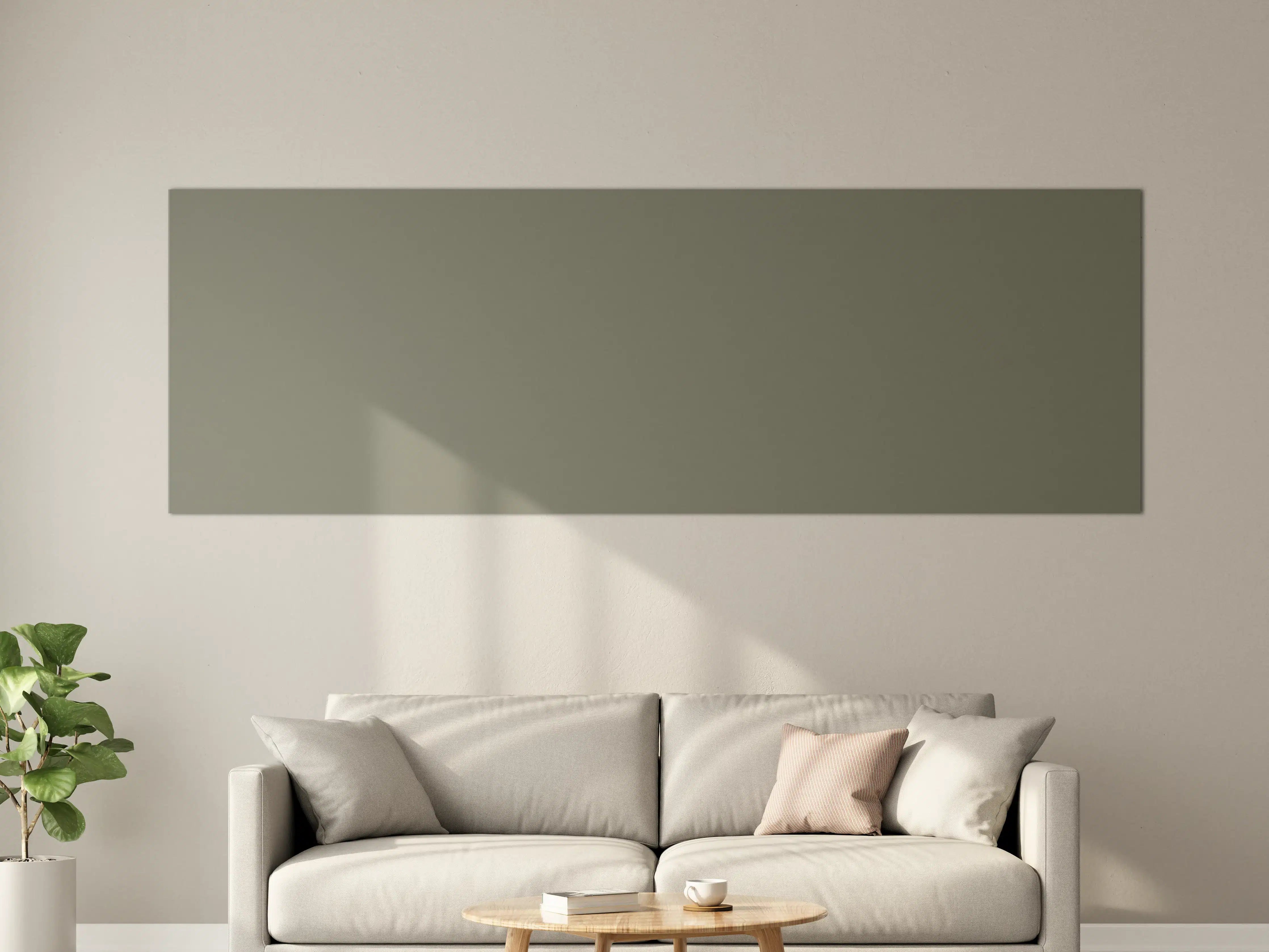 Große Wandbilder - RAL 7003 (Moosgrau)
