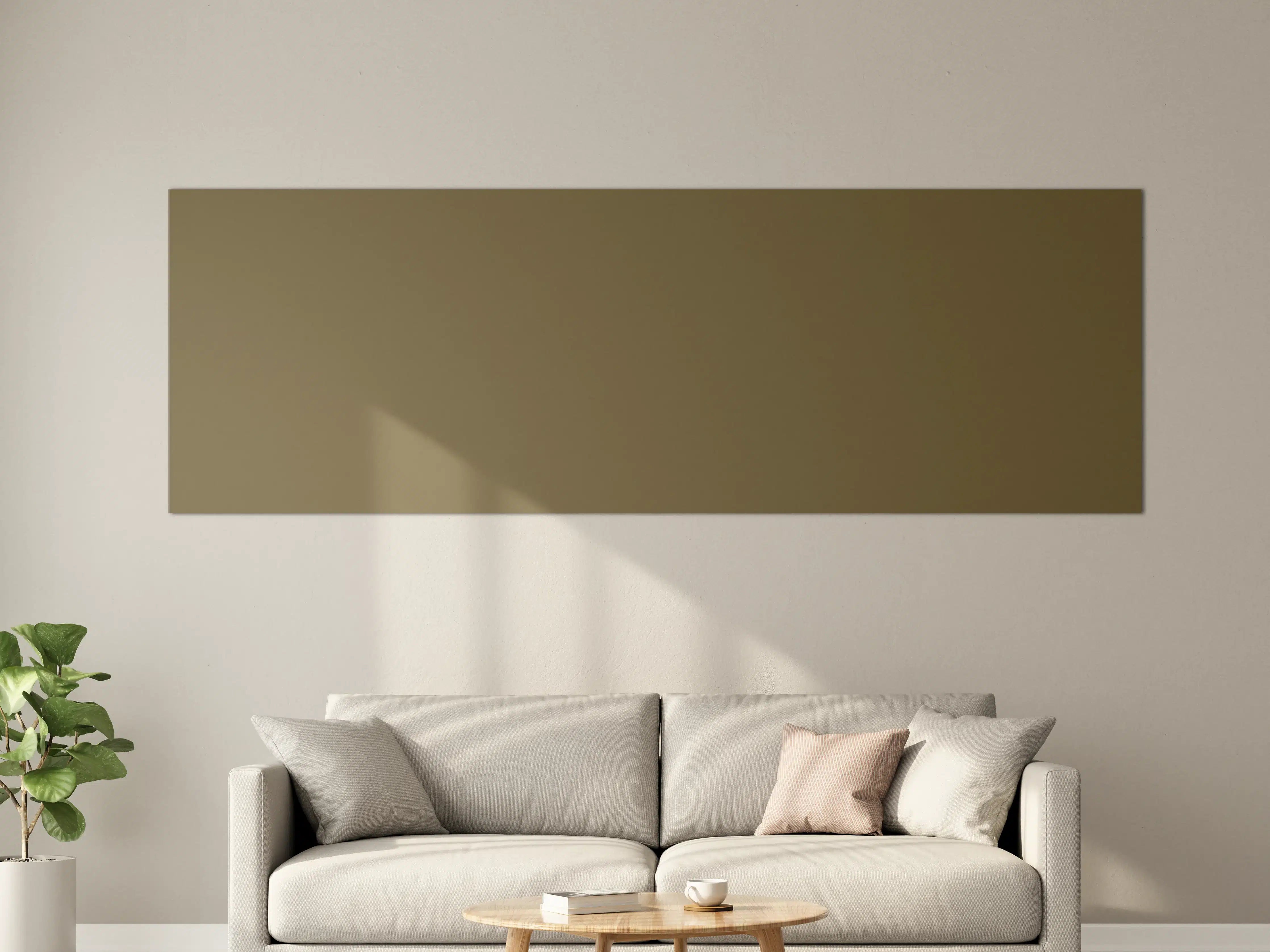 Große Wandbilder - RAL 7008 (Khaki grau)