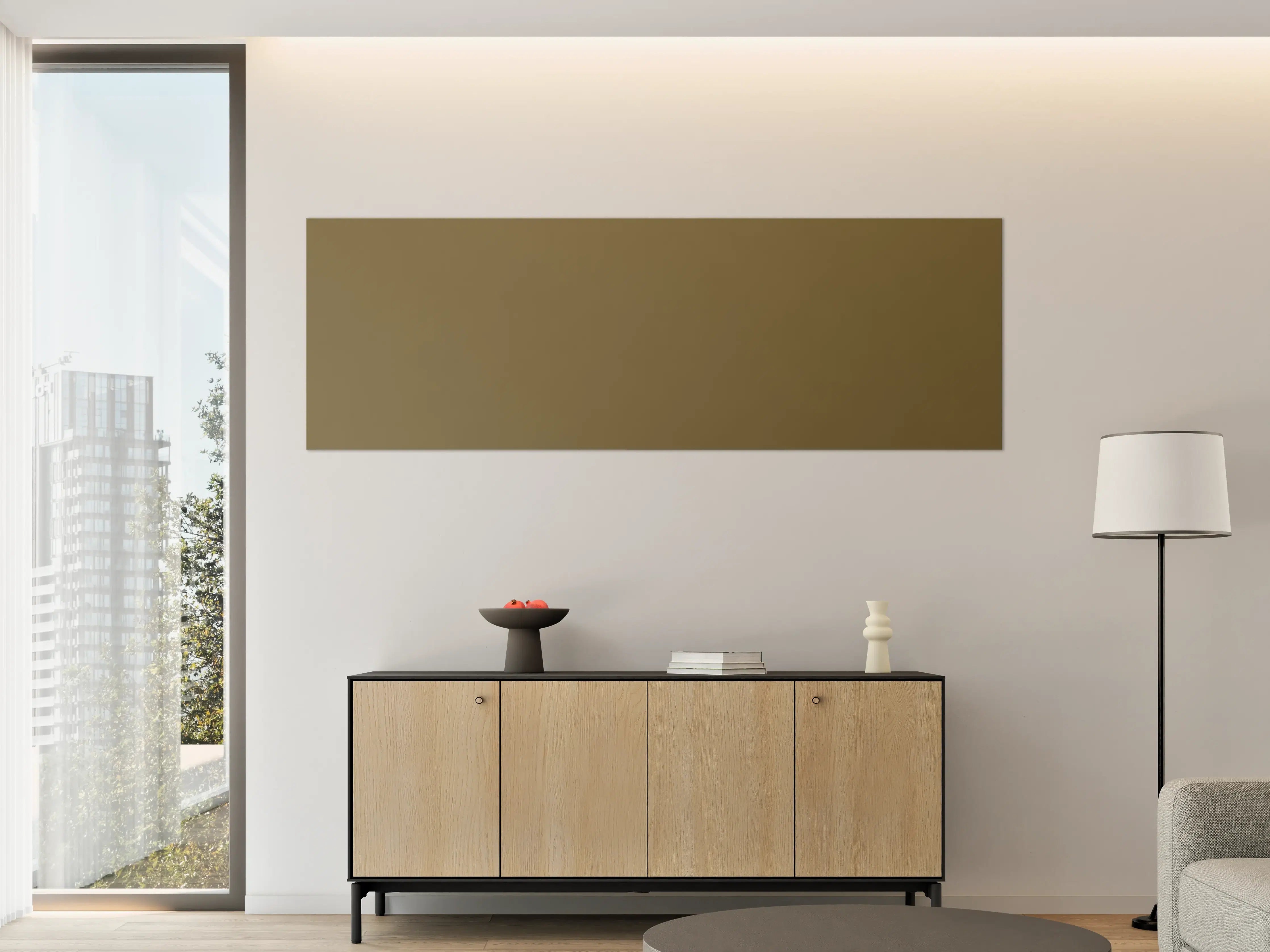 Große Wandbilder - RAL 7008 (Khaki grau)