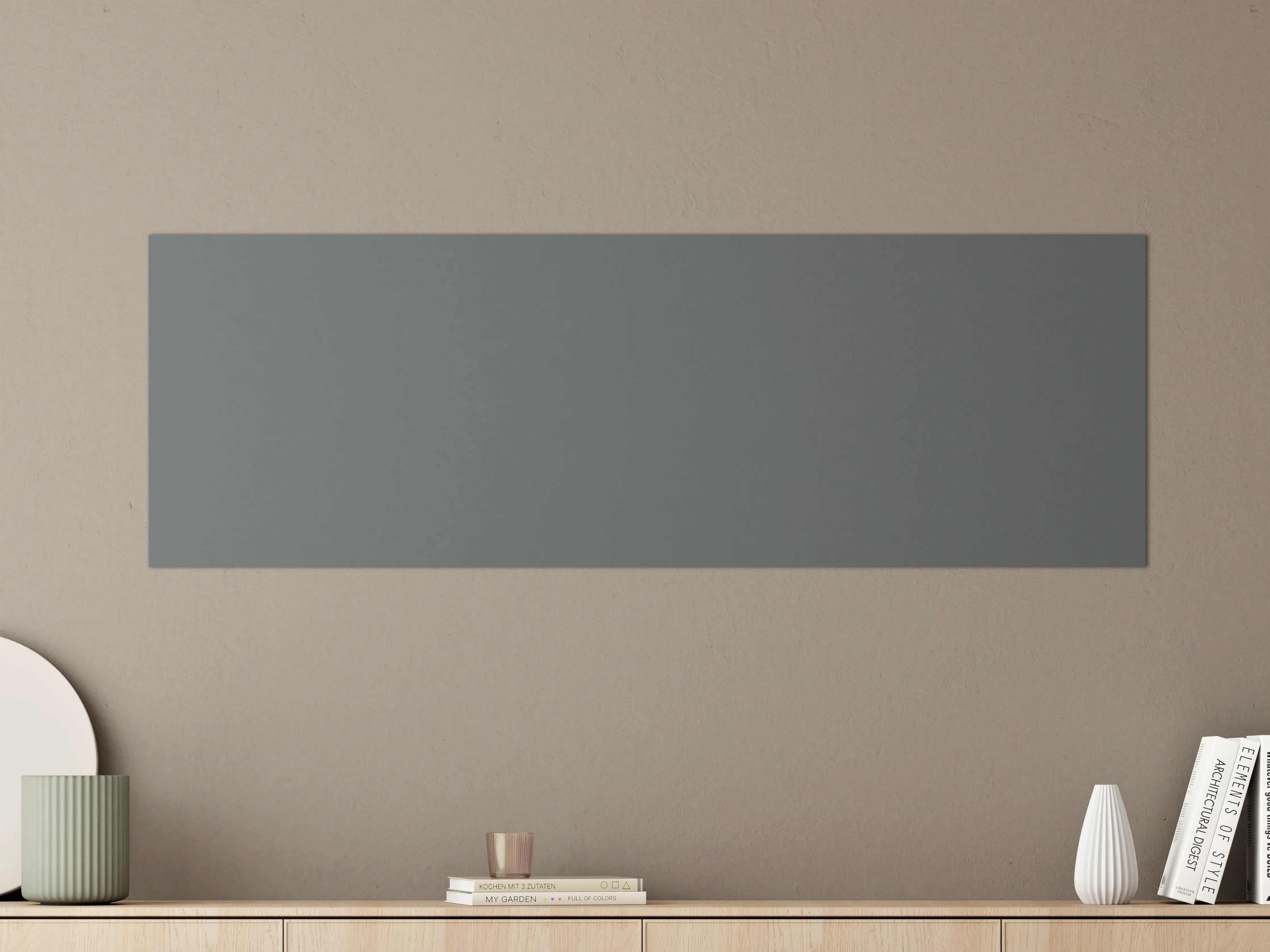Große Wandbilder - RAL 7012 (Basaltgrau)