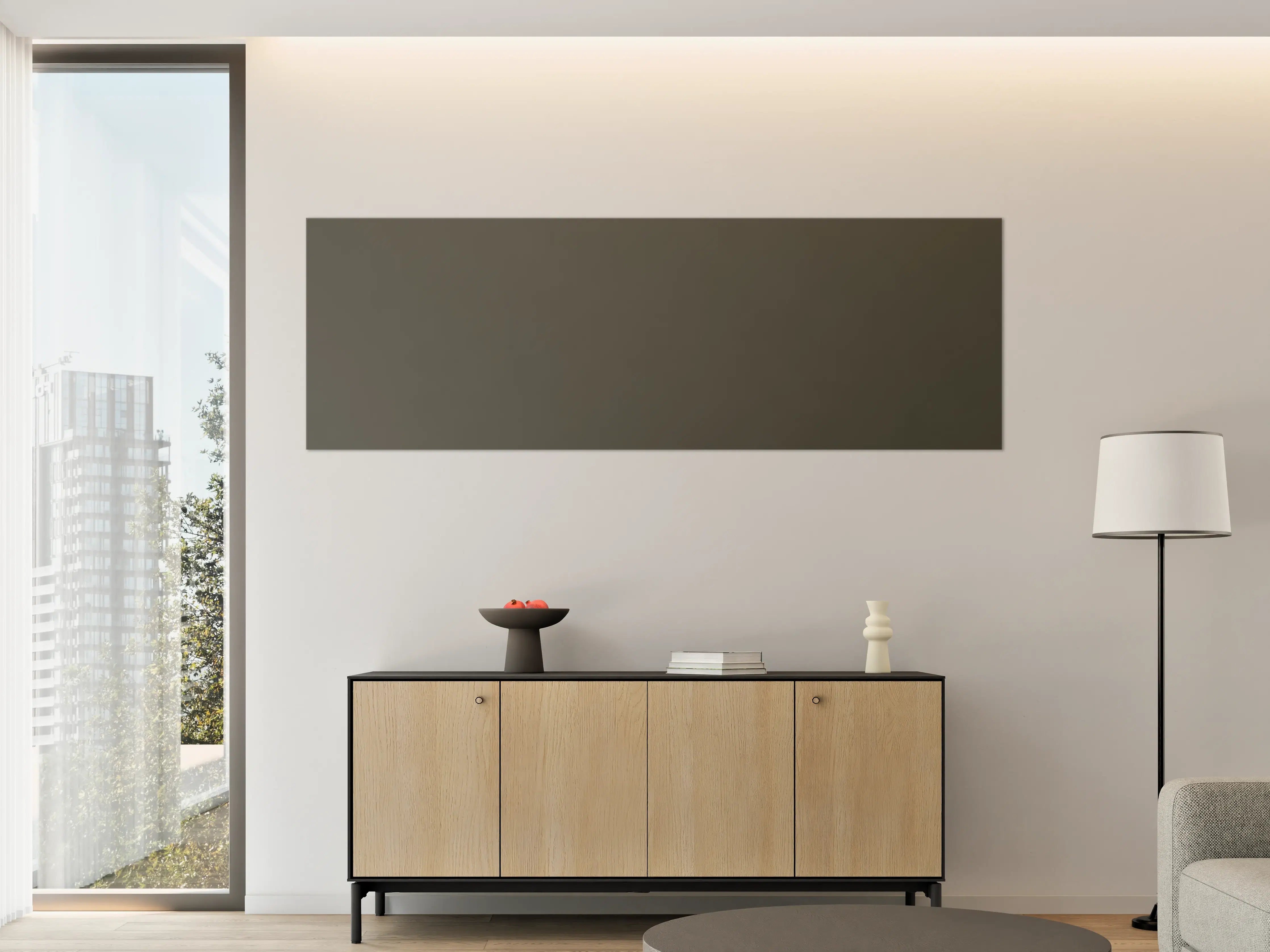 Große Wandbilder - RAL 7022 (Umbragrau)