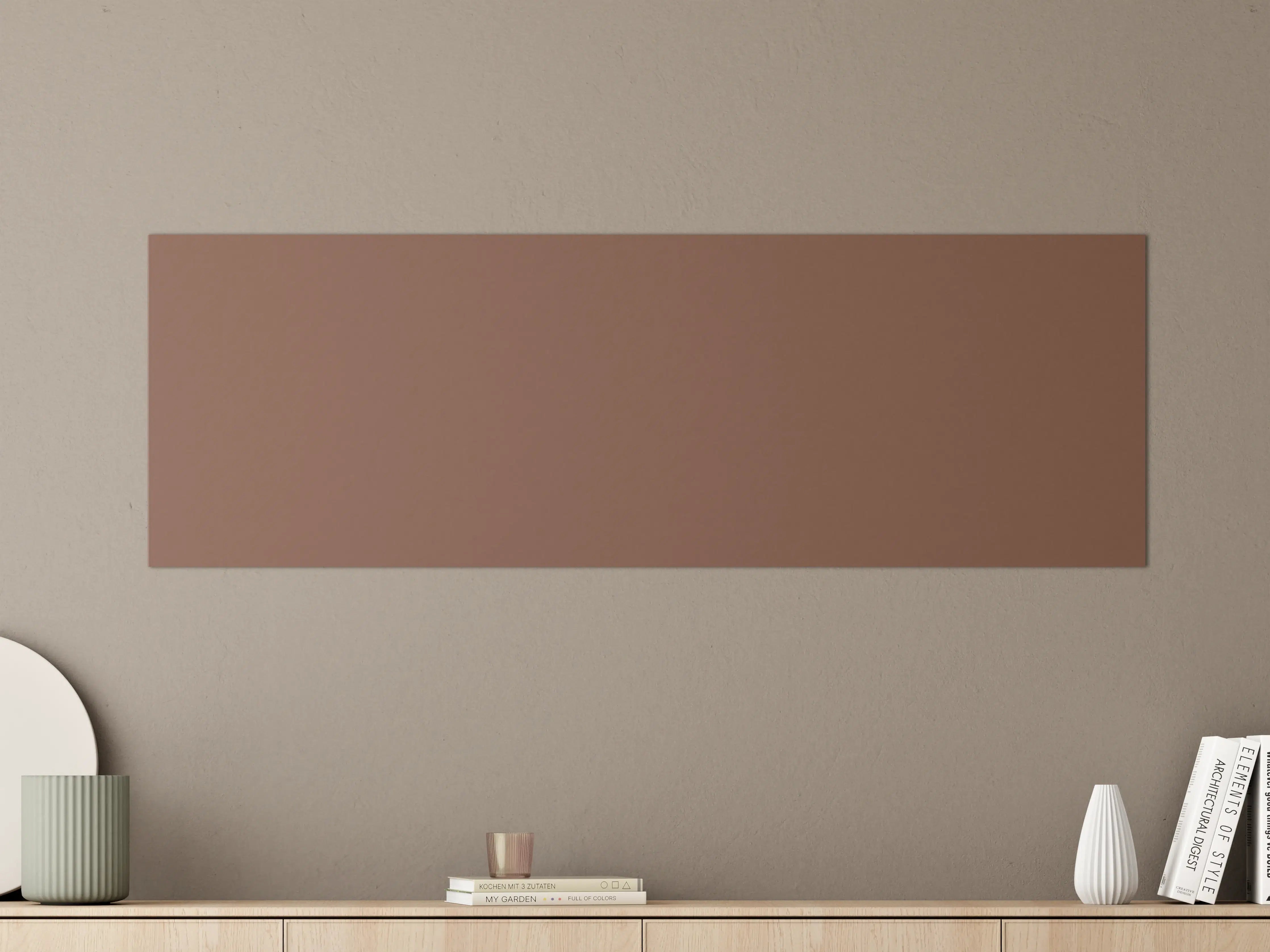 Große Wandbilder - RAL 8002 (Signalbraun)