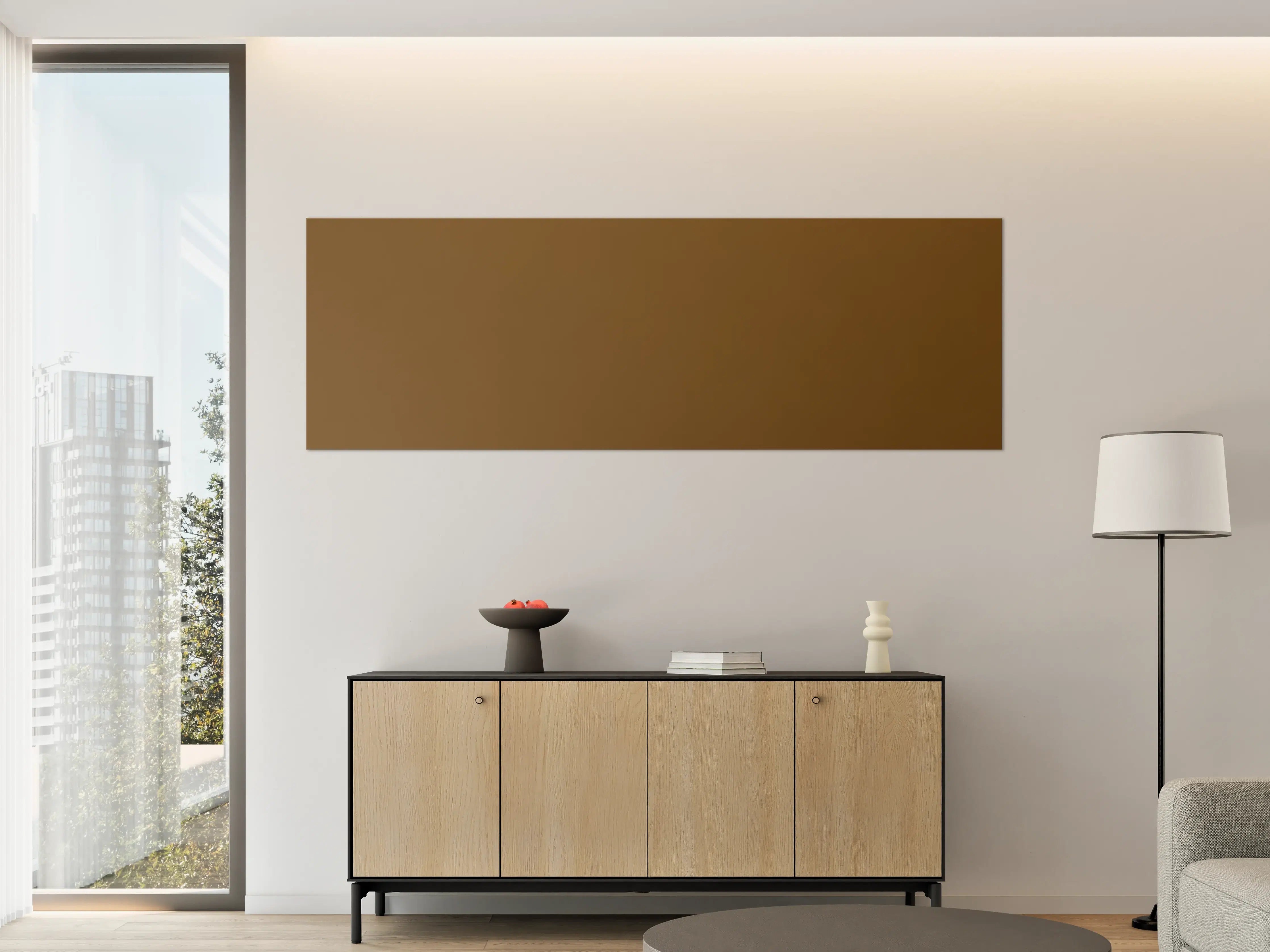 Große Wandbilder - RAL 8008 (Olivbraun)