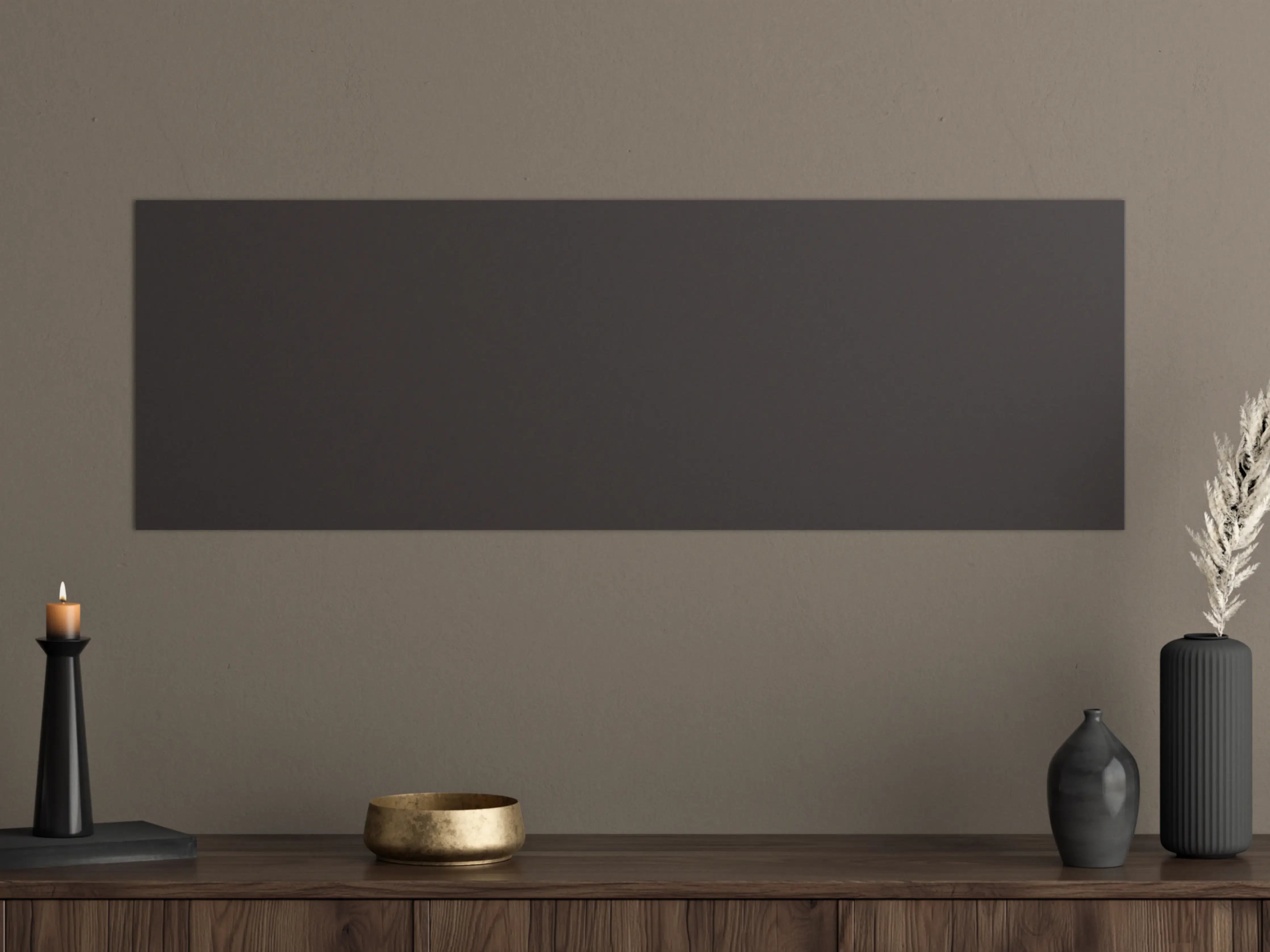 Große Wandbilder - RAL 8019 (Graubraun)