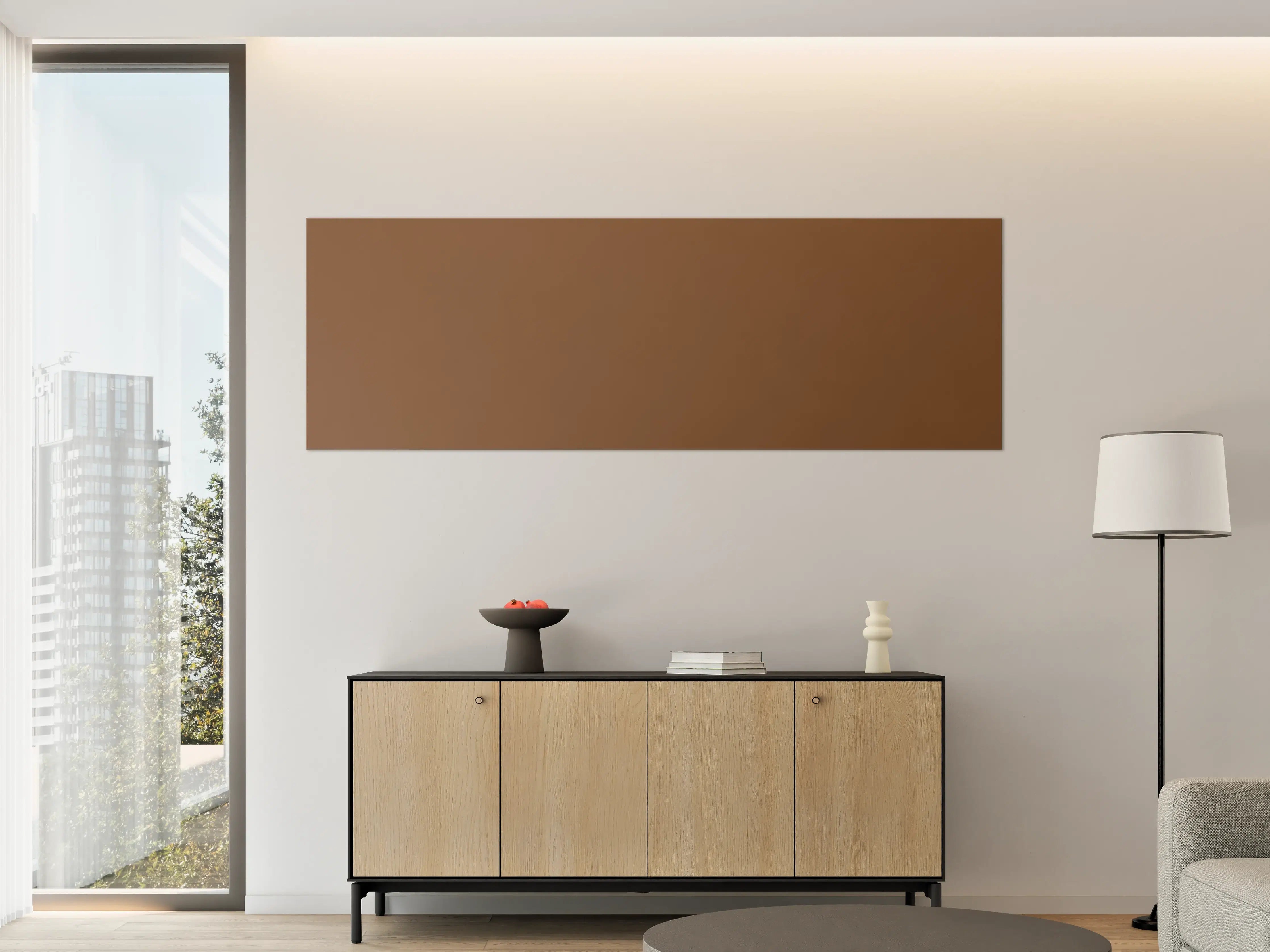 Große Wandbilder - RAL 8024 (Beigebraun)