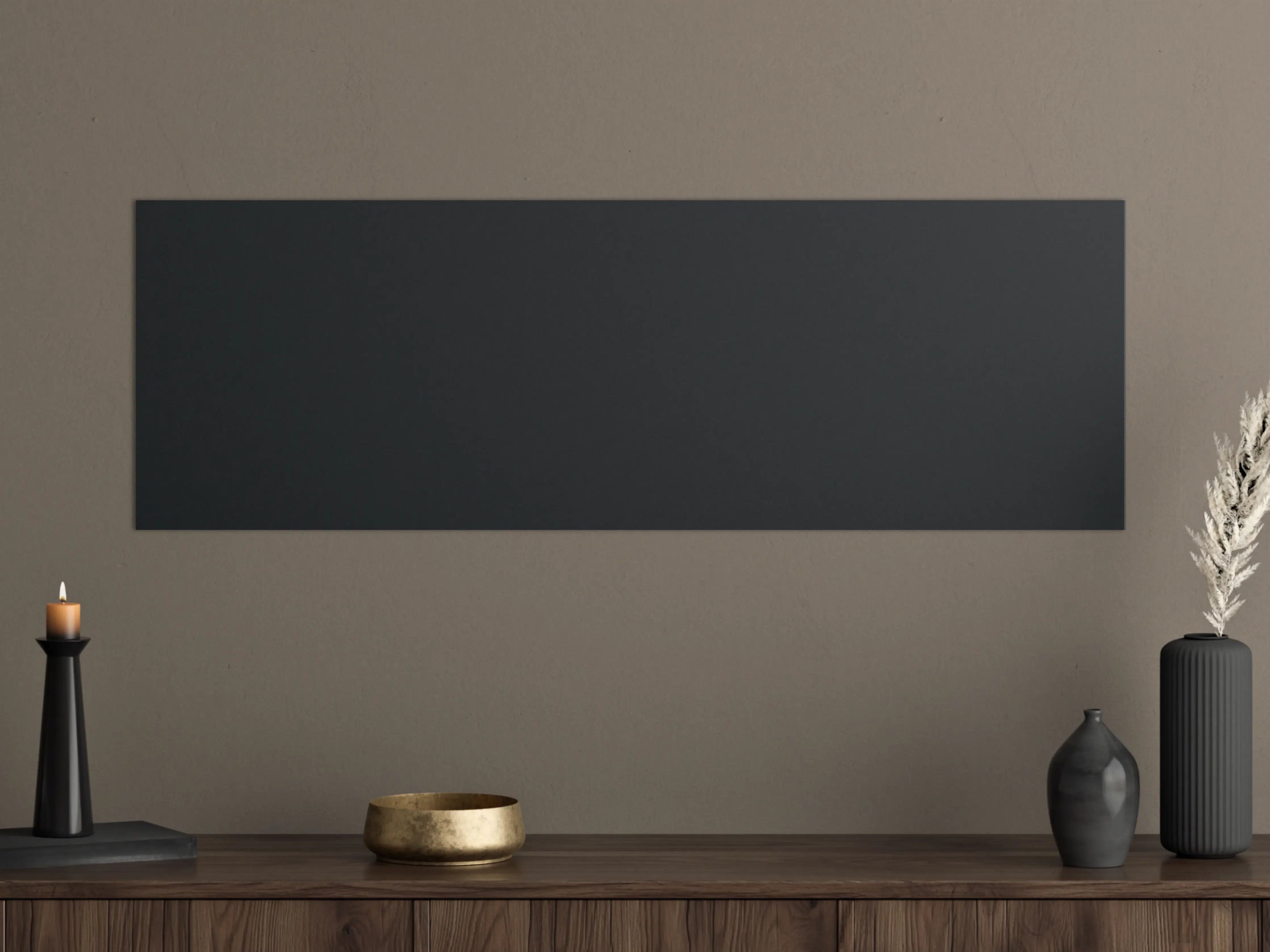 Große Wandbilder - RAL 9011 (Graphitschwarz)